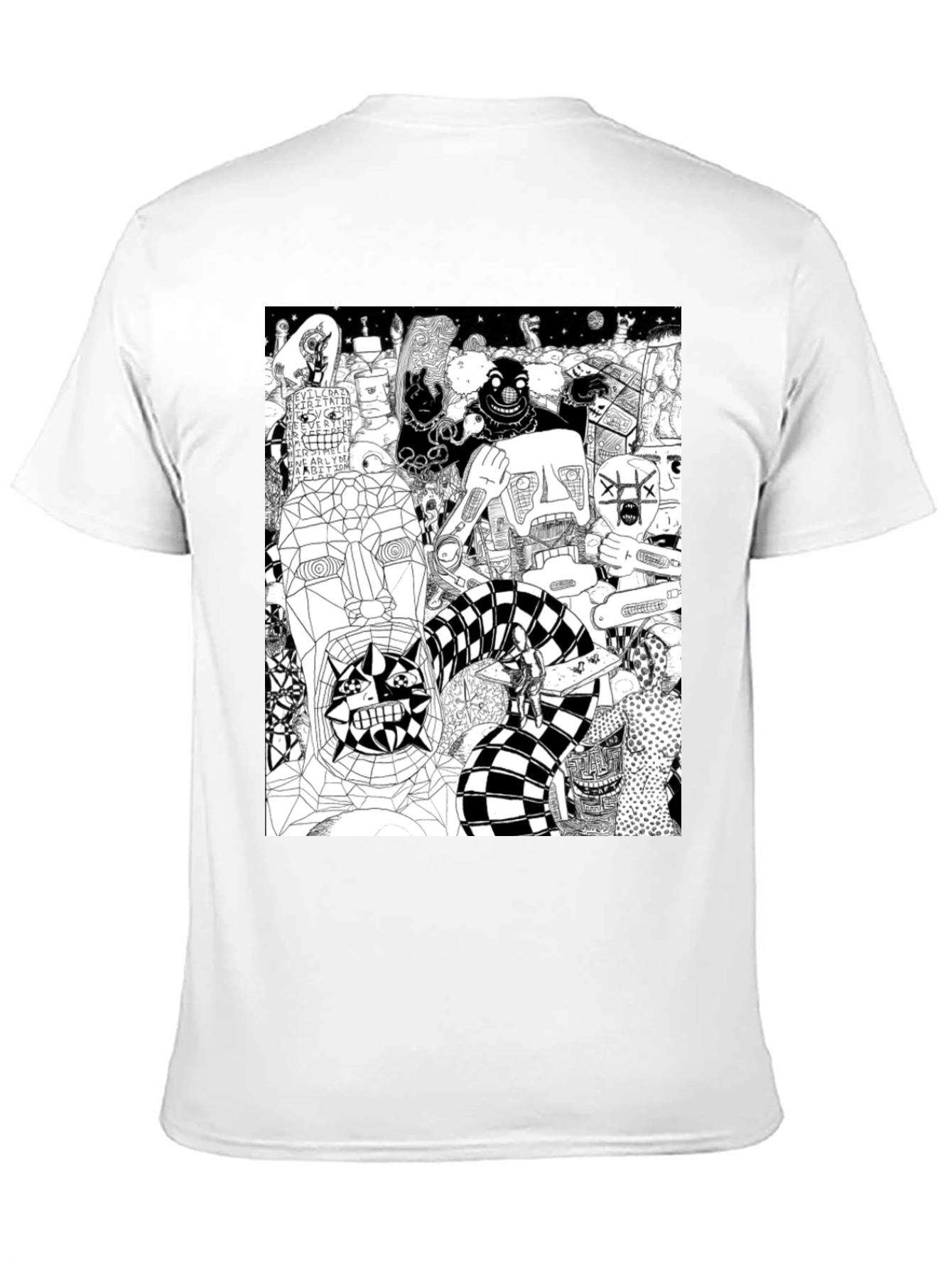Unique Graphic Print T-Shirt