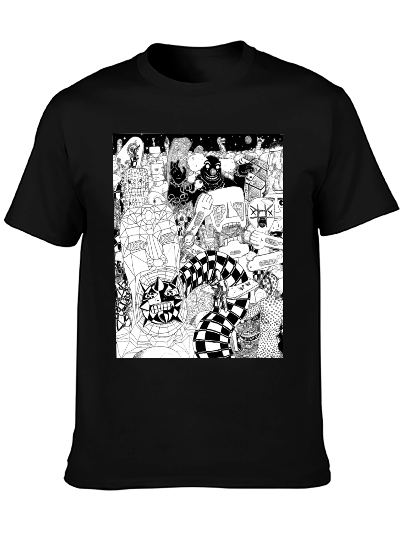Unique Graphic Print T-Shirt