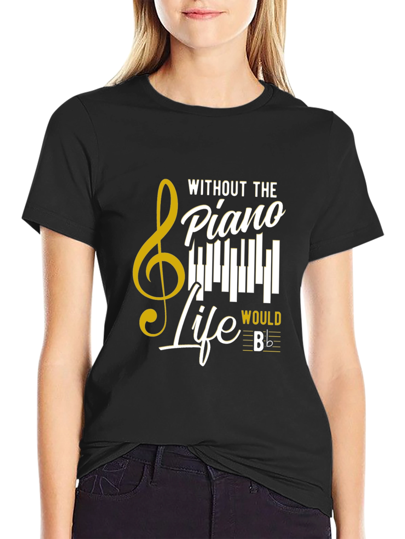 Piano Life T-Shirt - Music Lover Tee