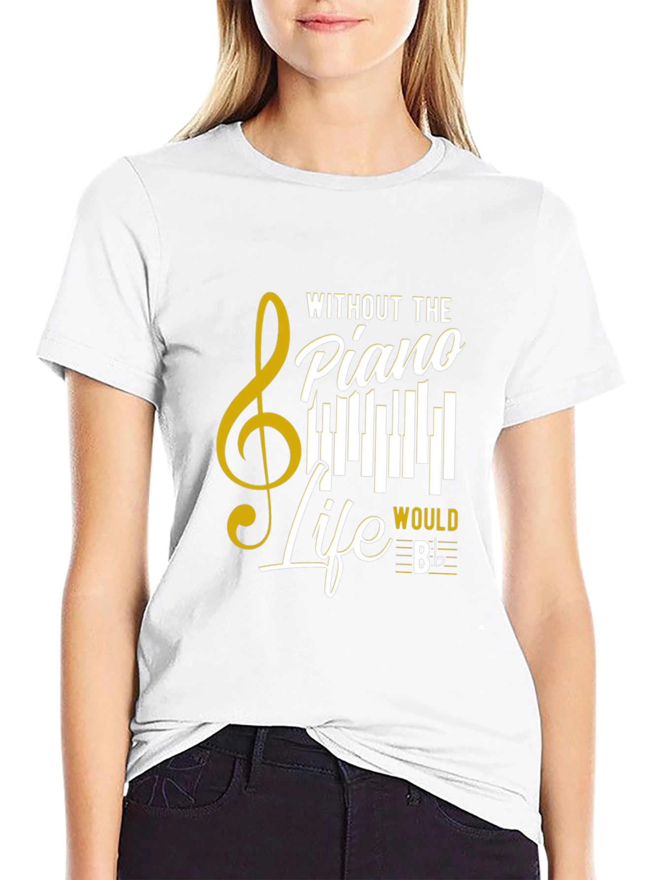 Piano Life T-Shirt - Music Lover Tee