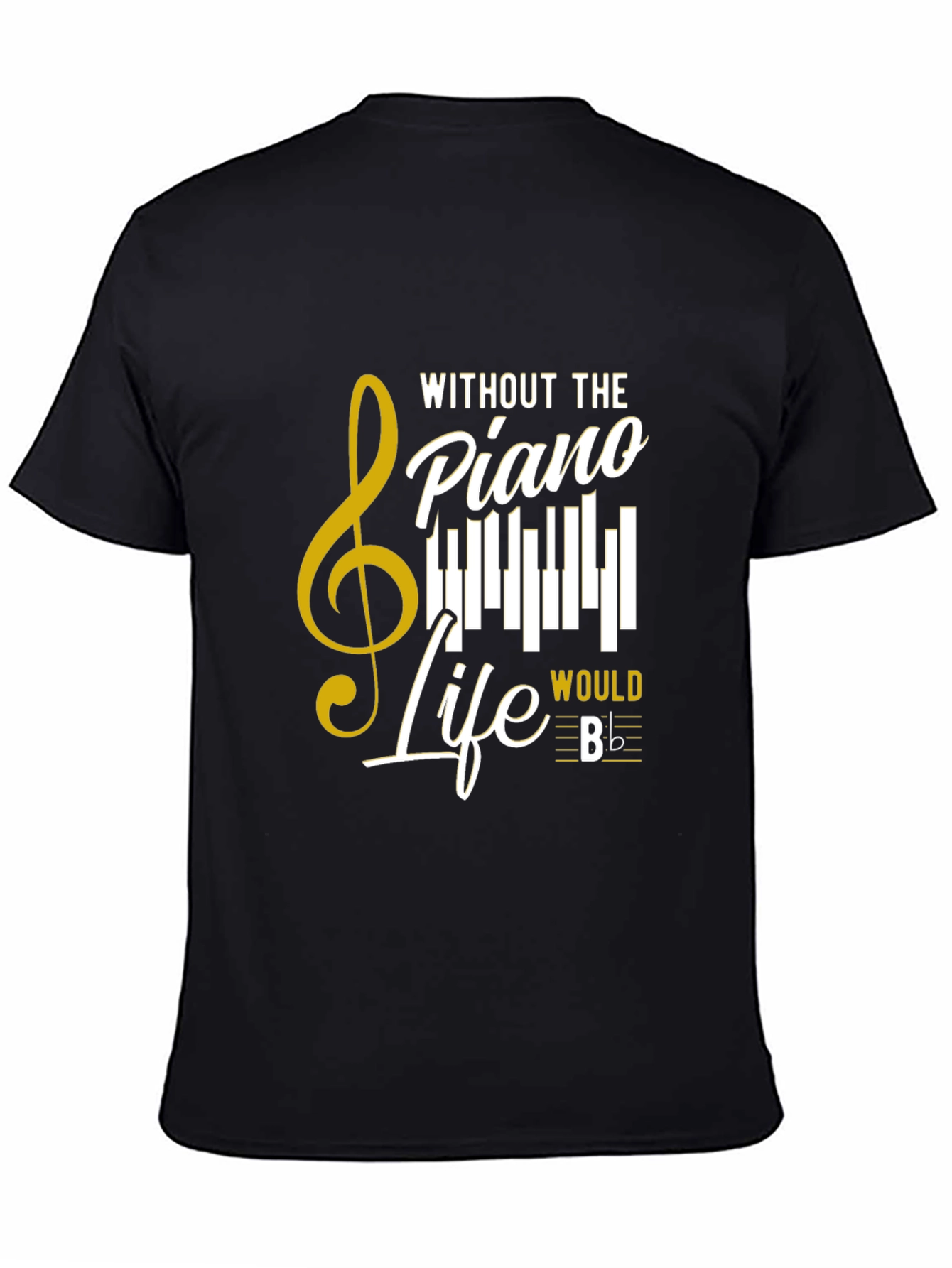 Piano Life T-Shirt - Music Lover Tee