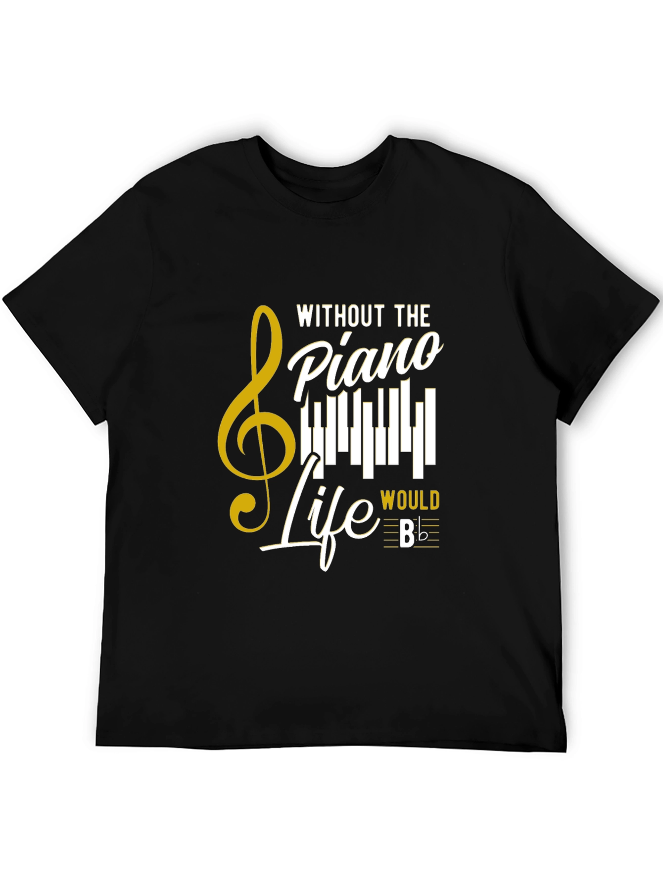 Piano Life T-Shirt - Music Lover Tee