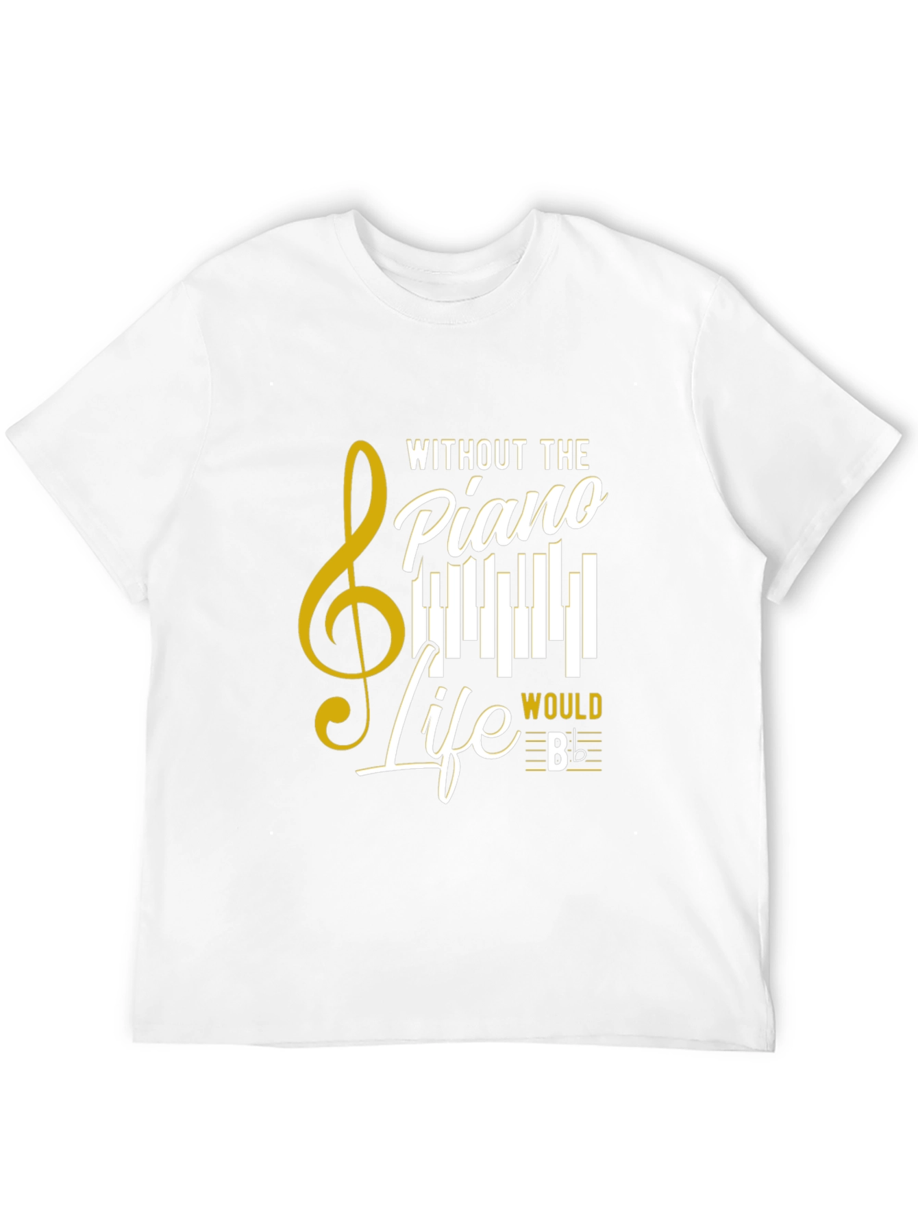 Piano Life T-Shirt - Music Lover Tee