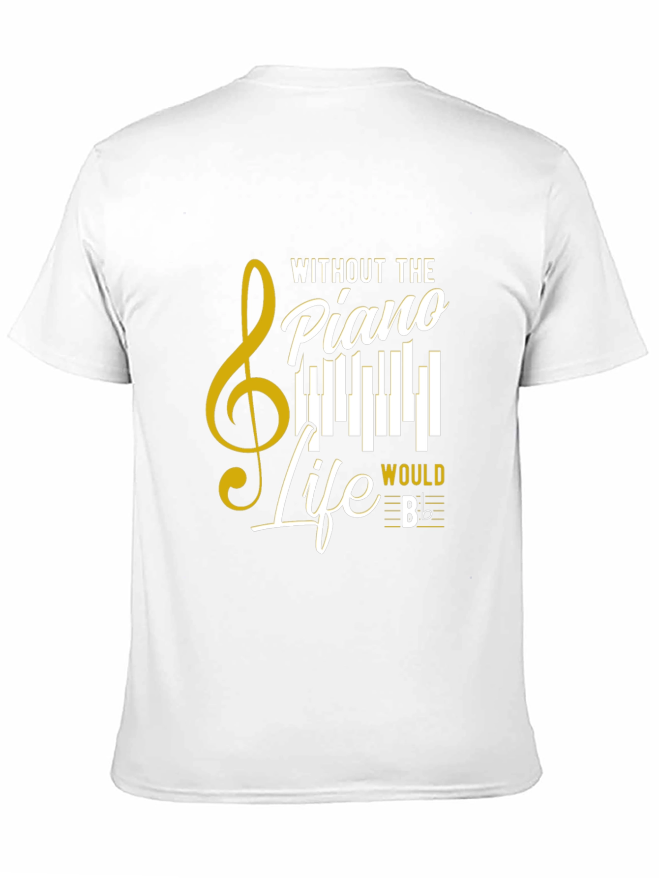 Piano Life T-Shirt - Music Lover Tee