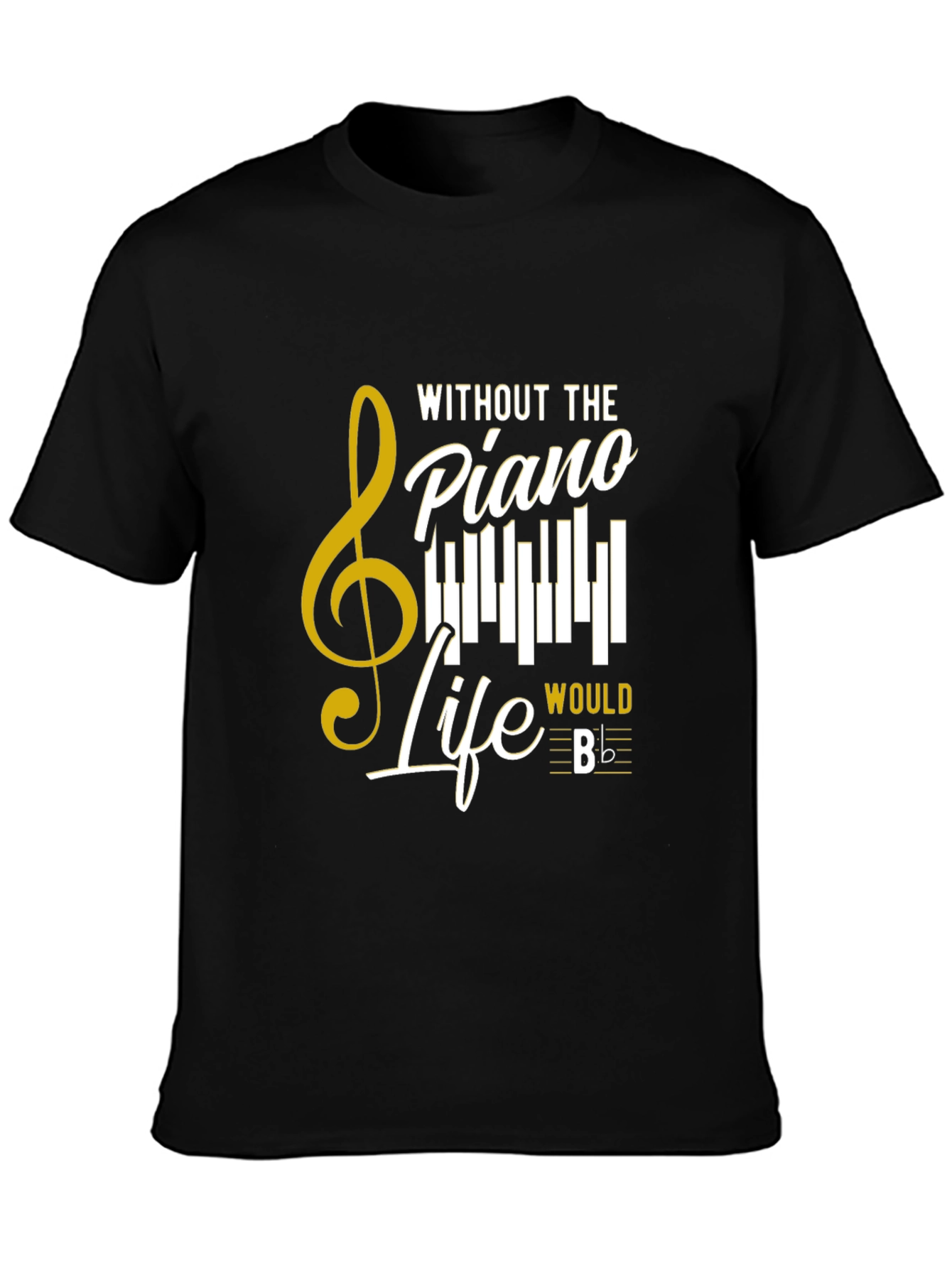 Piano Life T-Shirt - Music Lover Tee