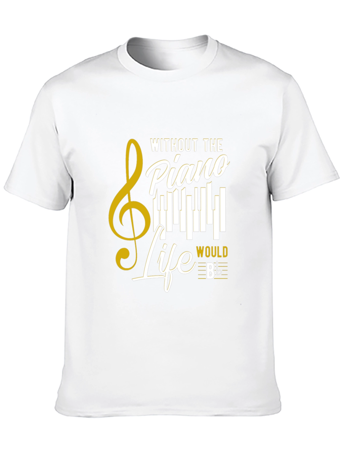 Piano Life T-Shirt - Music Lover Tee