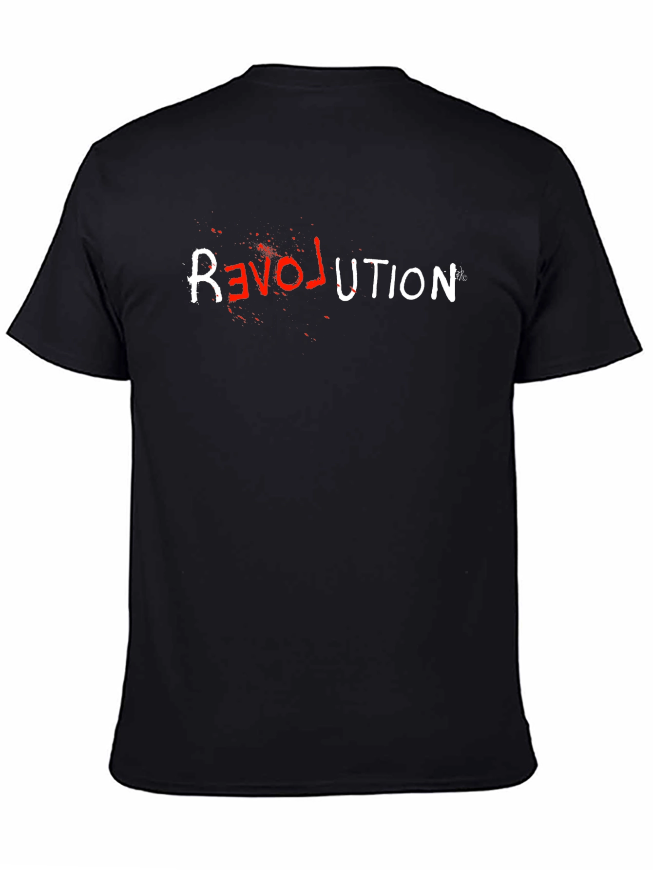 Revolution Graphic Tee - Mens Black T-Shirt