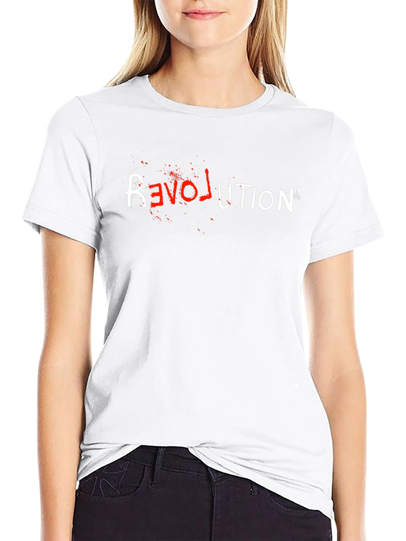 Revolution Graphic Tee - Mens Black T-Shirt