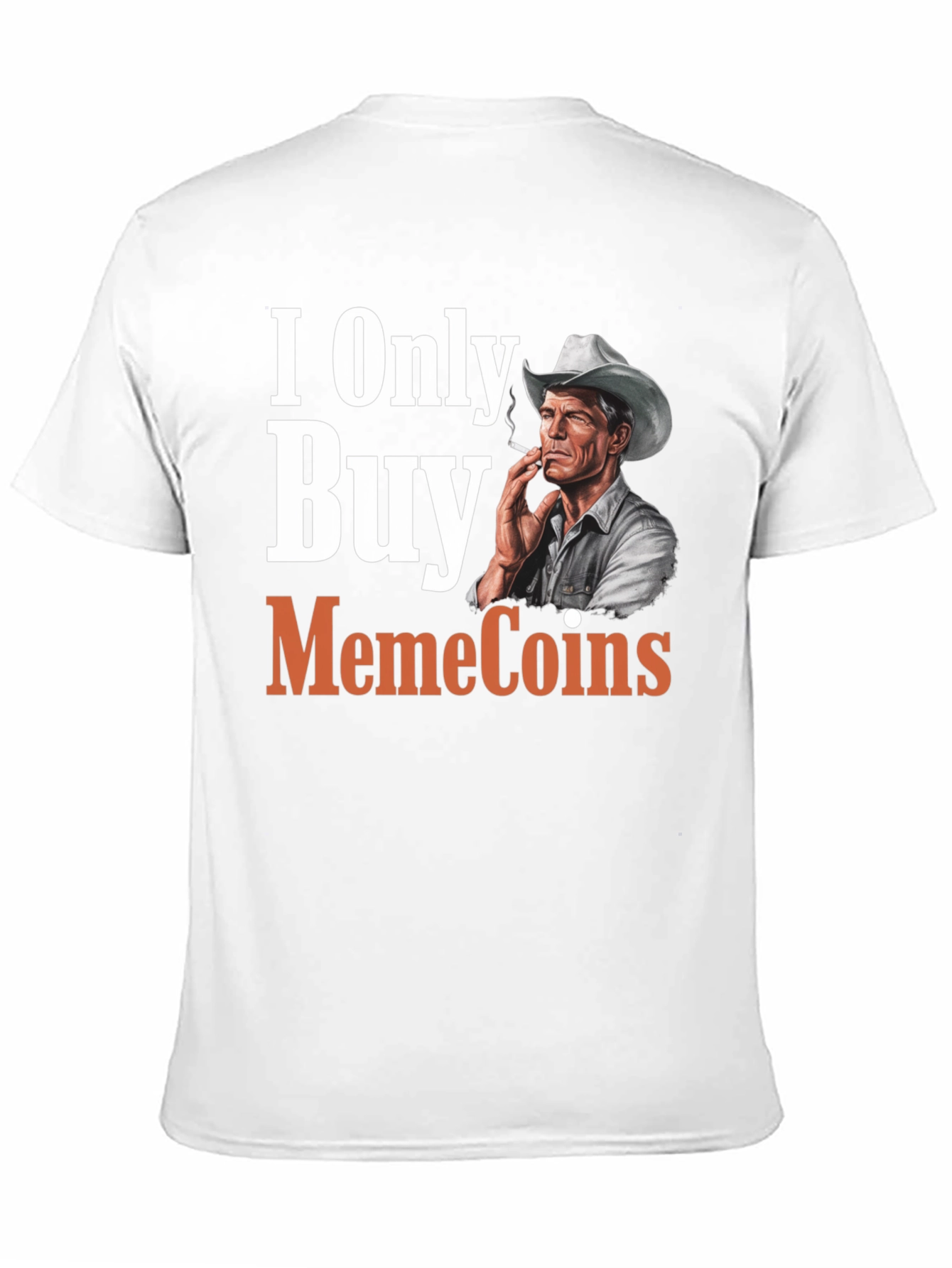 I Only Buy MemeCoins Black T-Shirt