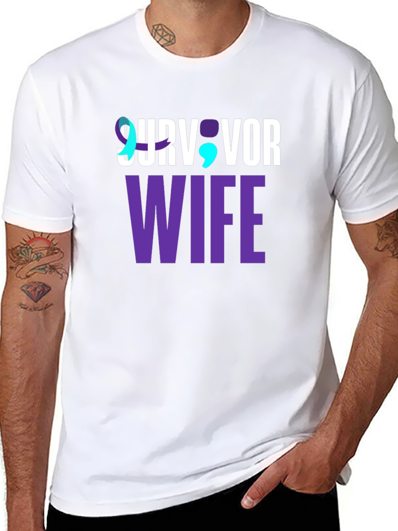 Survivor Wife Graphic Tee