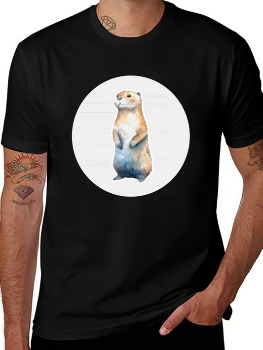 Otter Graphic Tee - Casual Comfort