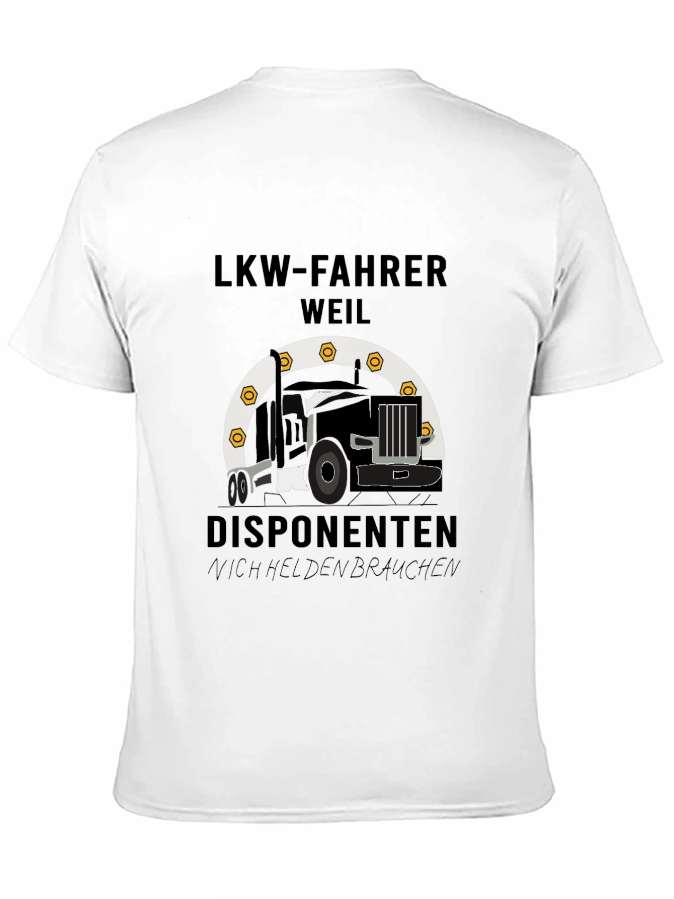 LKW-Fahrer Graphic Tee - Truck Driver T-Shirt