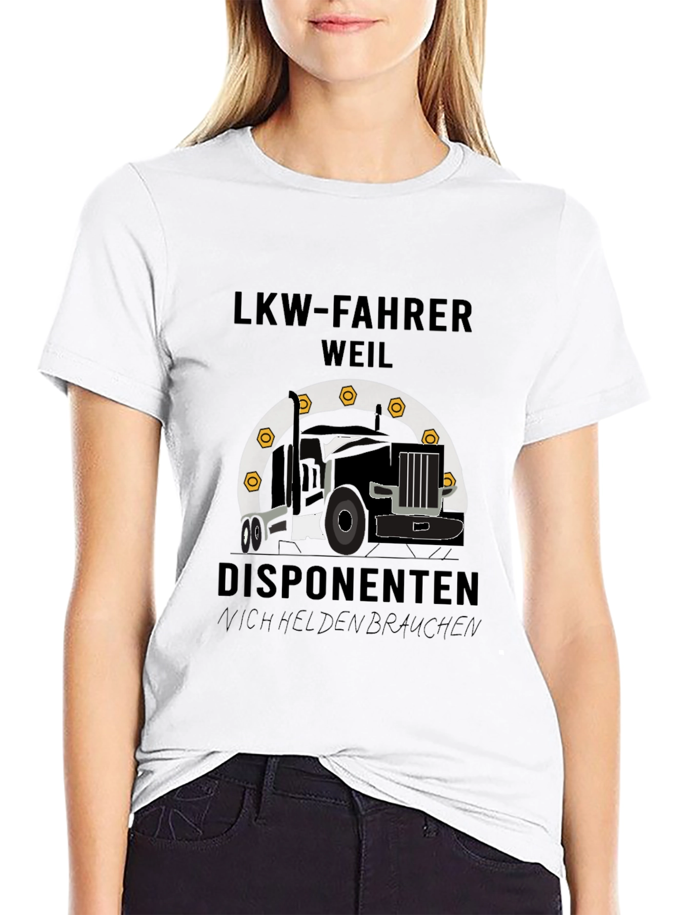LKW-Fahrer Graphic Tee - Truck Driver T-Shirt
