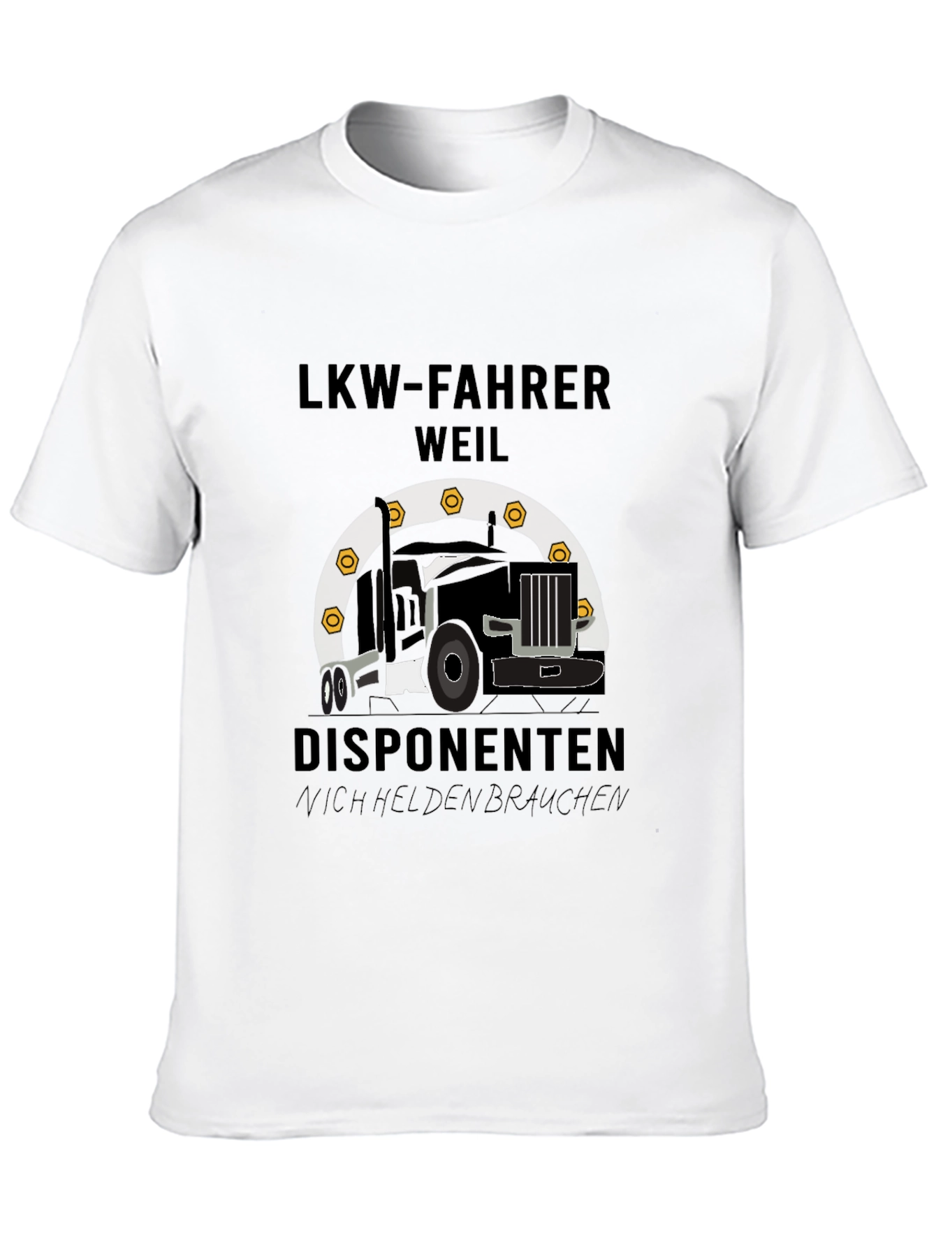 LKW-Fahrer Graphic Tee - Truck Driver T-Shirt