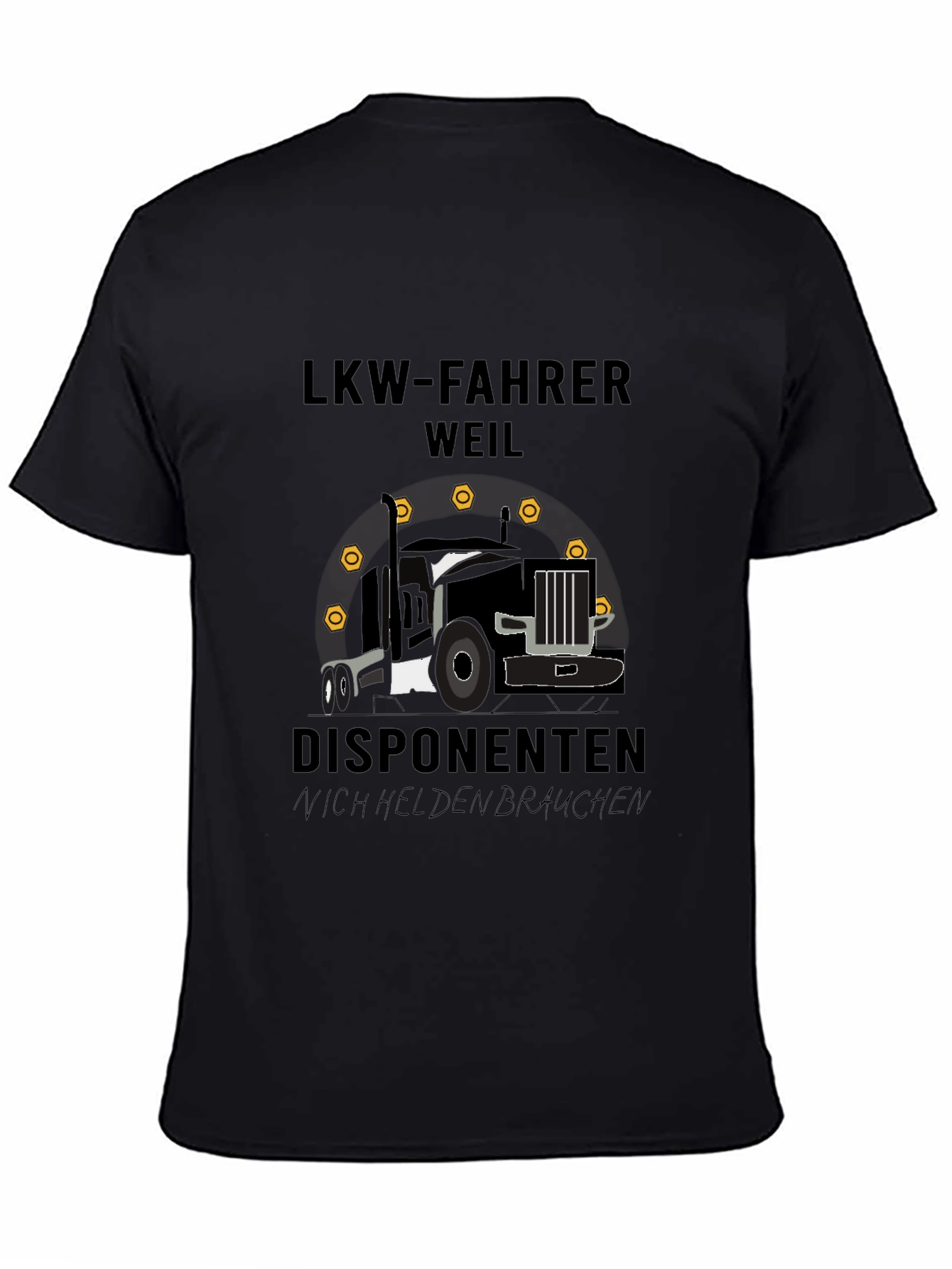 LKW-Fahrer Graphic Tee - Truck Driver T-Shirt