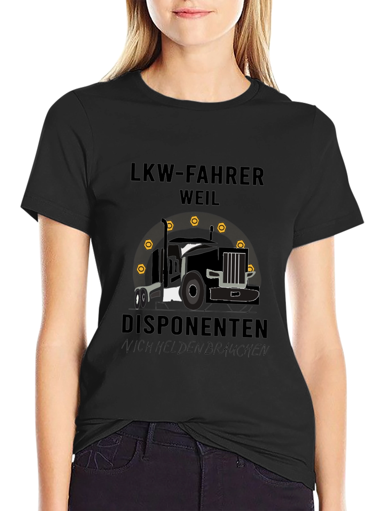 LKW-Fahrer Graphic Tee - Truck Driver T-Shirt