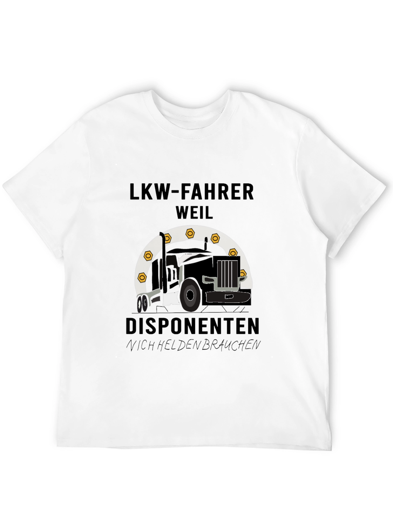 LKW-Fahrer Graphic Tee - Truck Driver T-Shirt