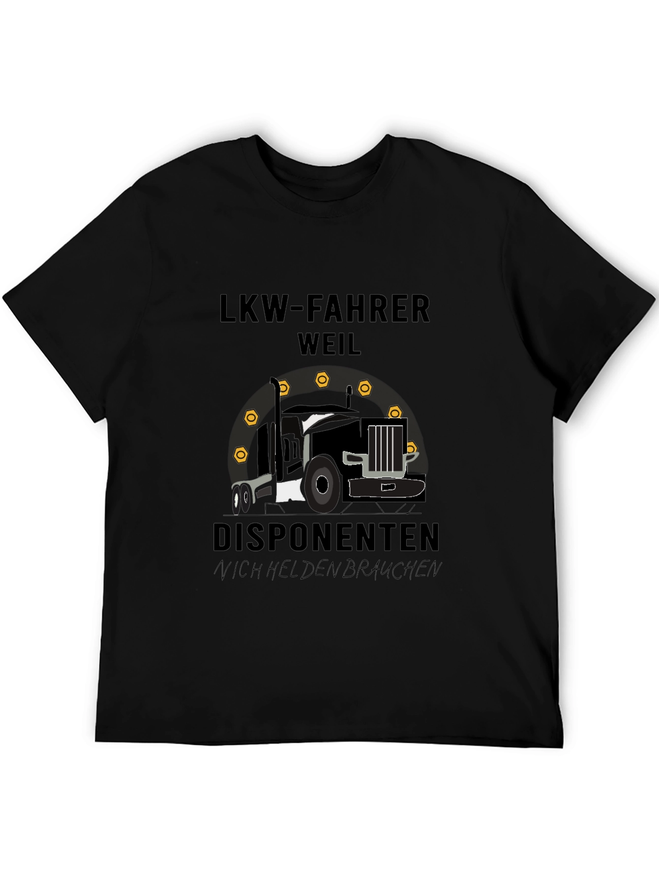 LKW-Fahrer Graphic Tee - Truck Driver T-Shirt