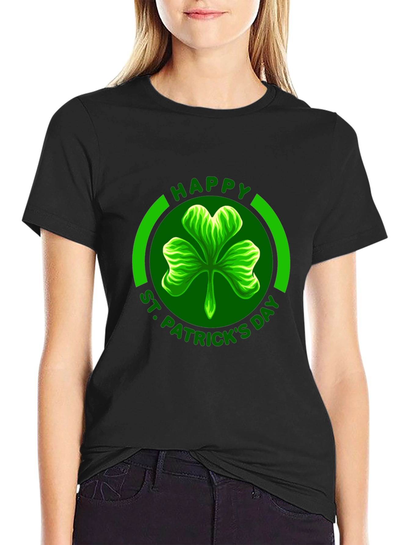 St. Patricks Day Clover T-Shirt