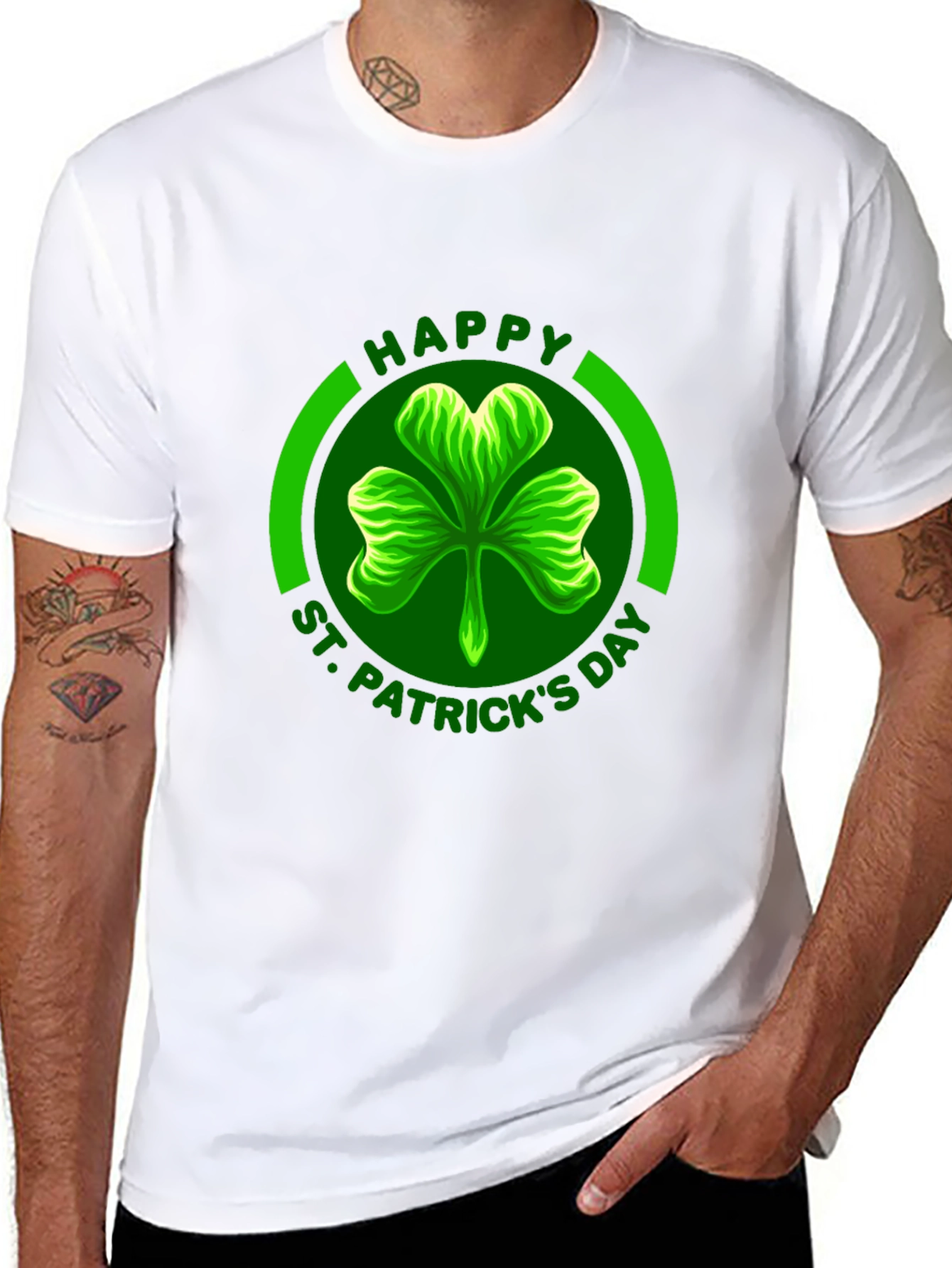 St. Patricks Day Clover T-Shirt