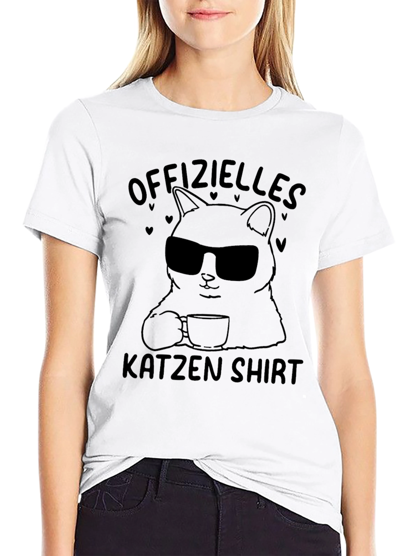 Offizielles Katzen Shirt - Cool Cat Tee