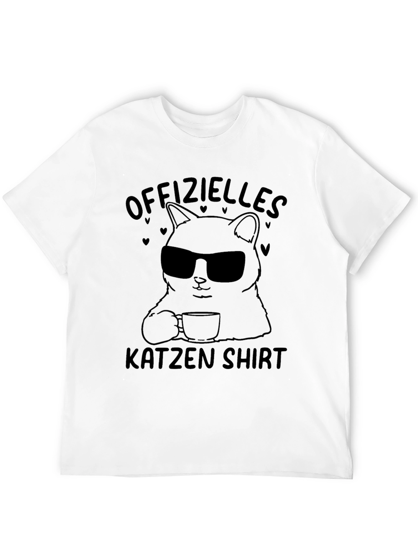 Offizielles Katzen Shirt - Cool Cat Tee