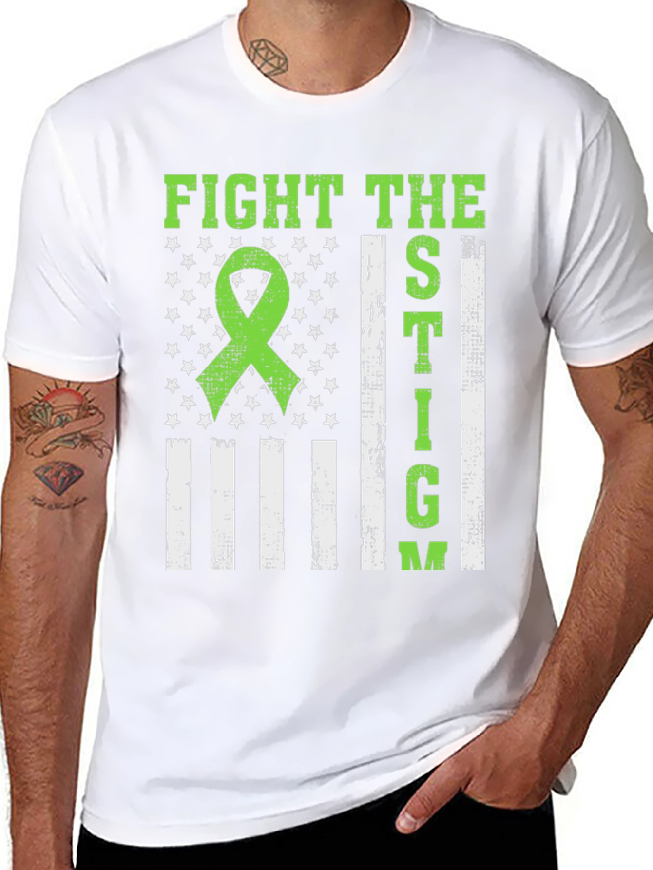 Fight The Stigma Awareness T-Shirt