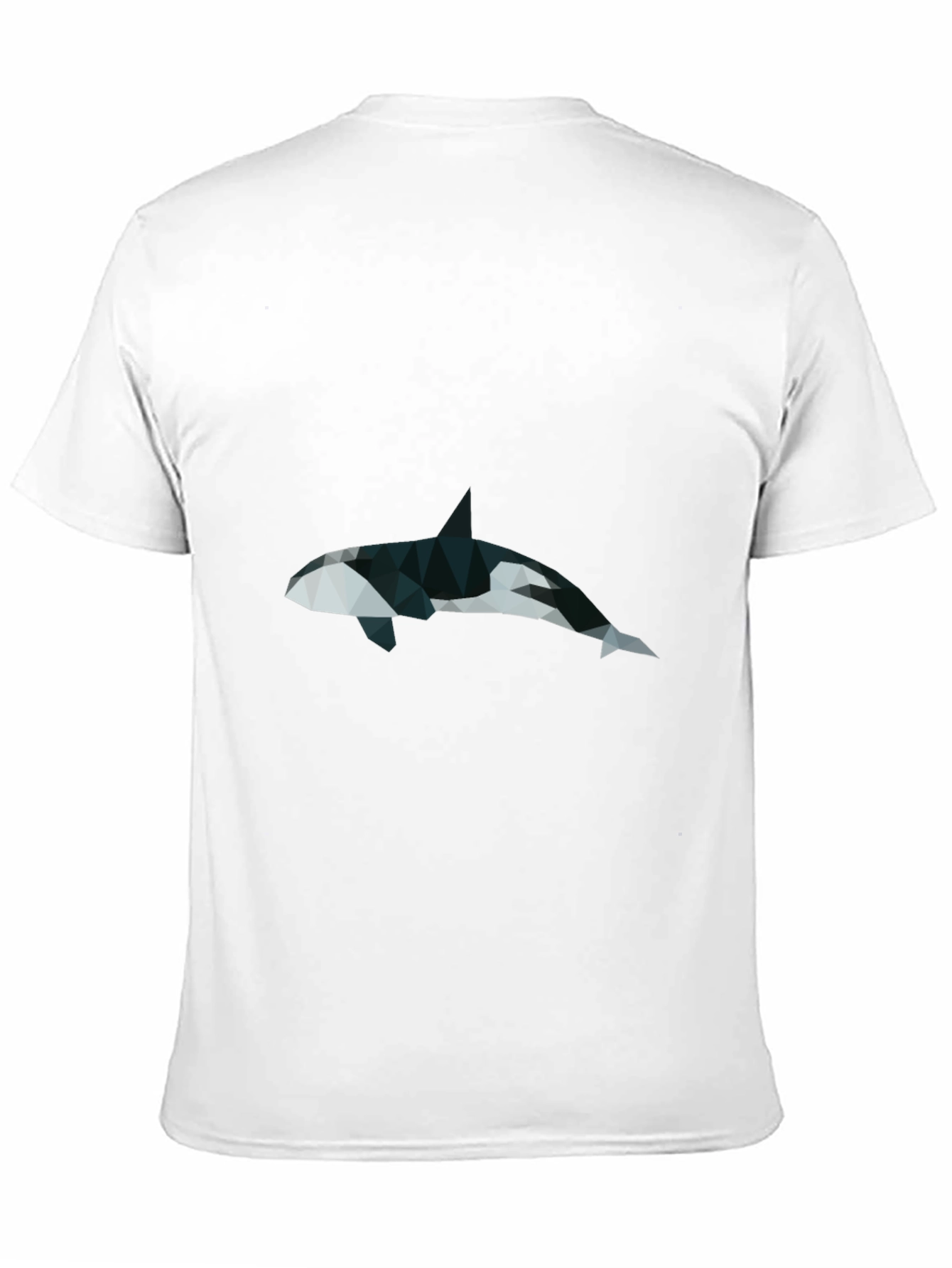 Geometric Orca Graphic T-Shirt