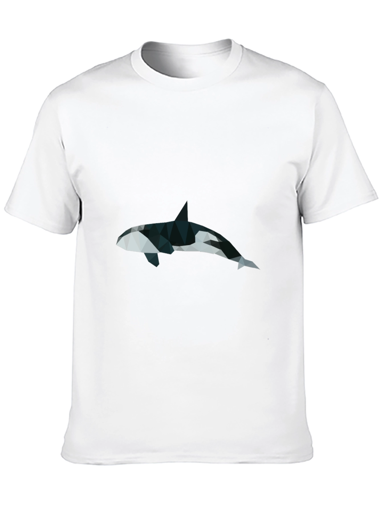Geometric Orca Graphic T-Shirt