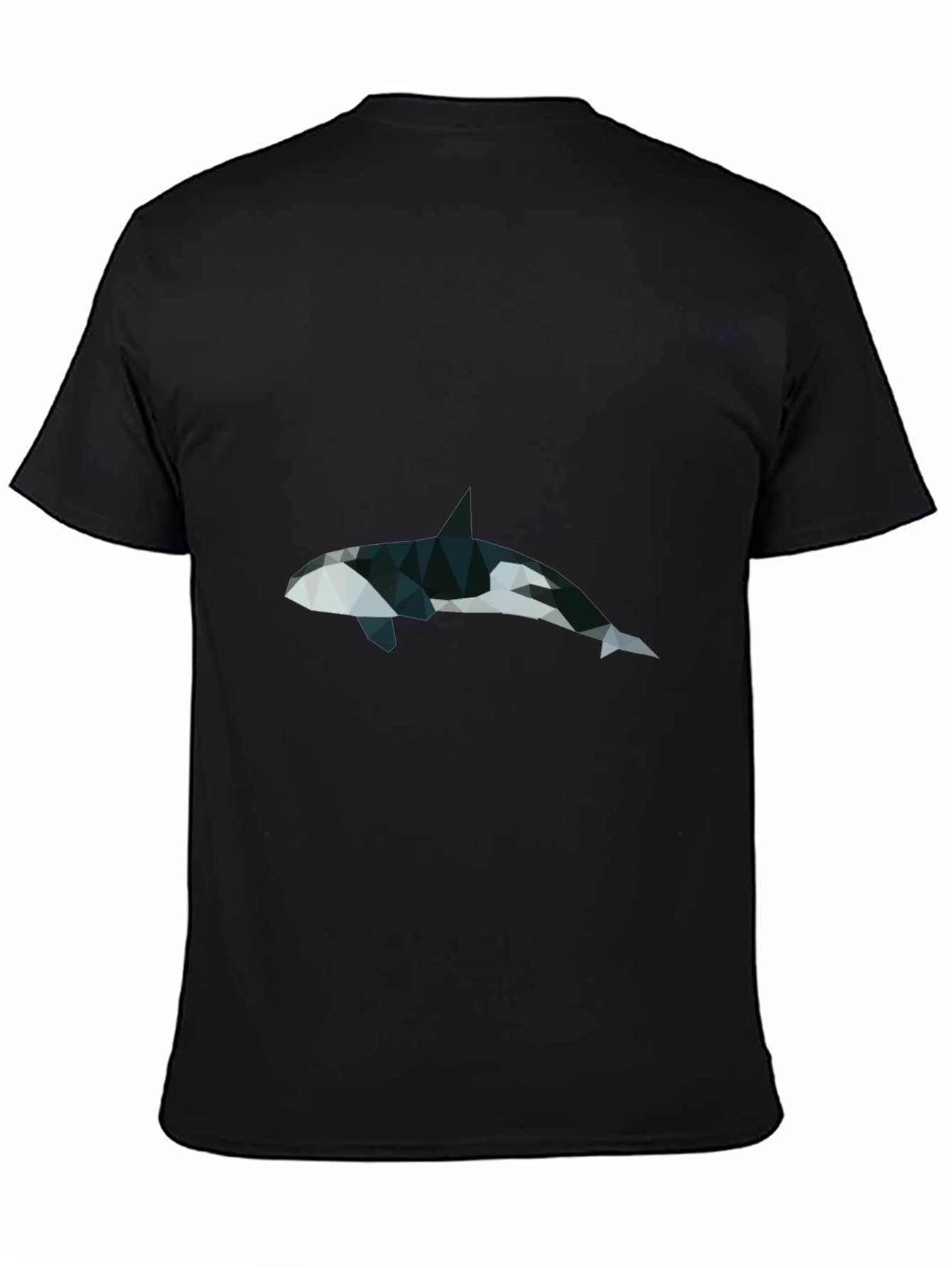 Geometric Orca Graphic T-Shirt
