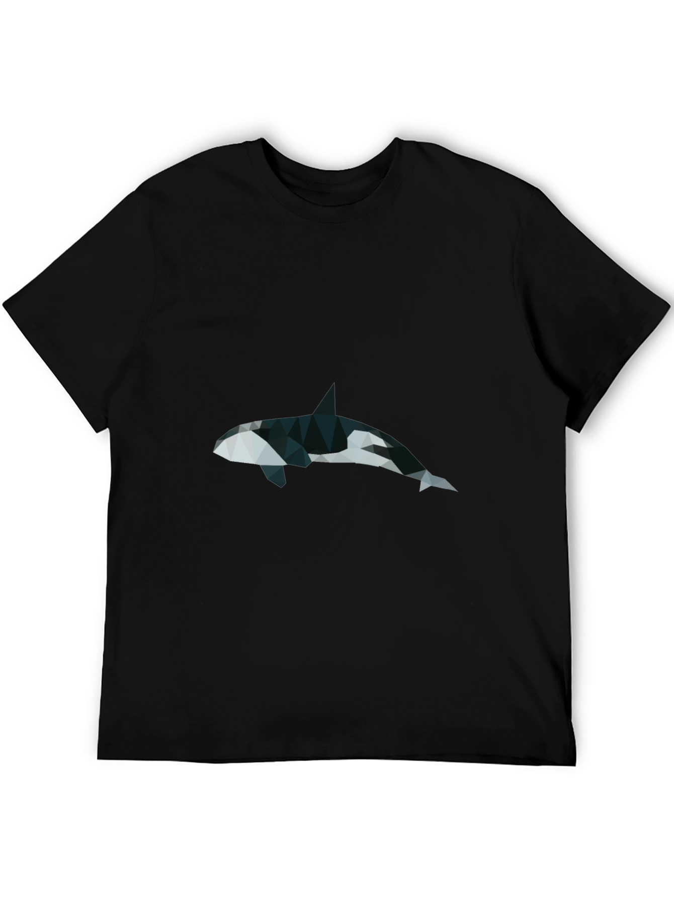 Geometric Orca Graphic T-Shirt