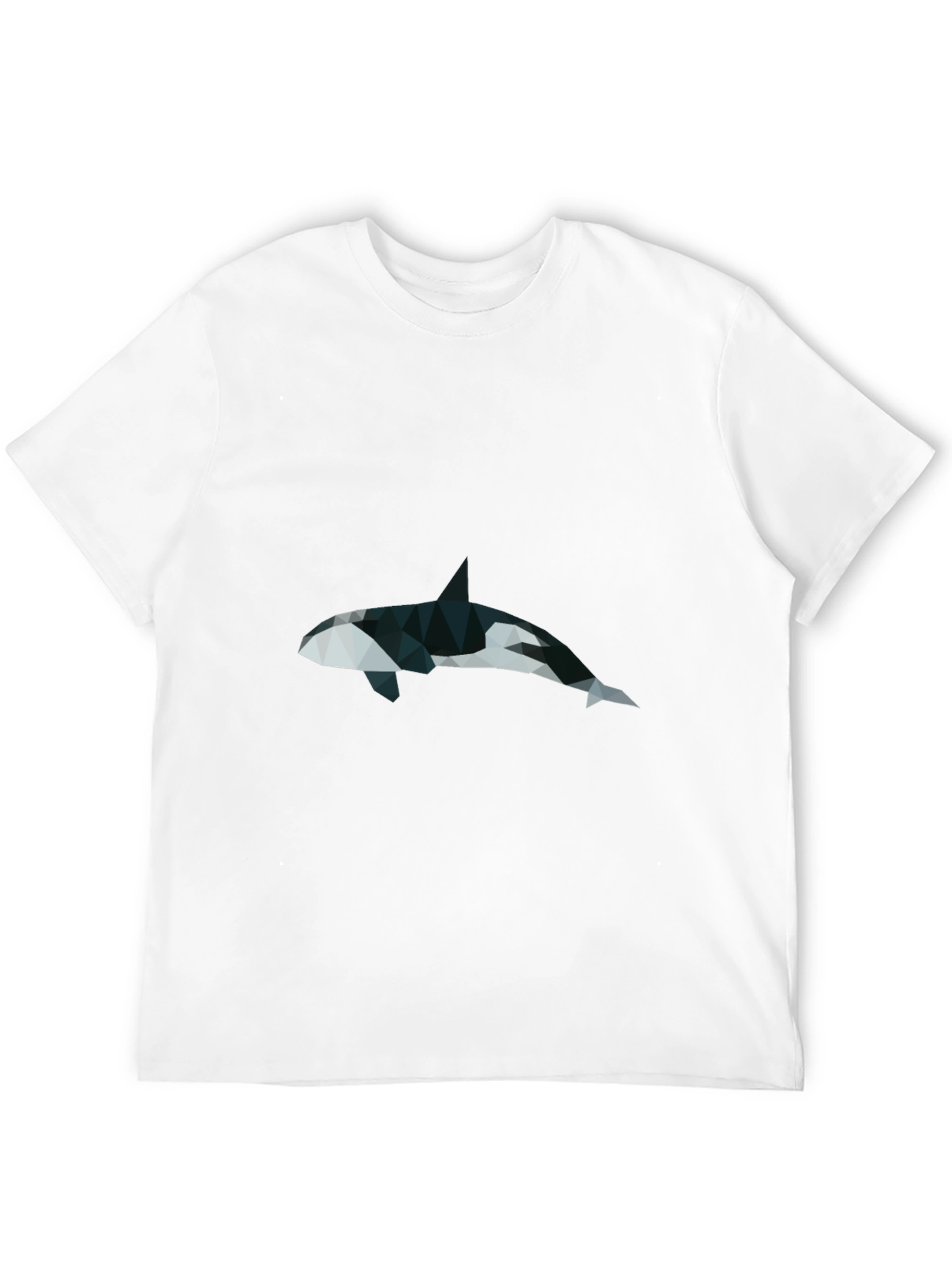 Geometric Orca Graphic T-Shirt