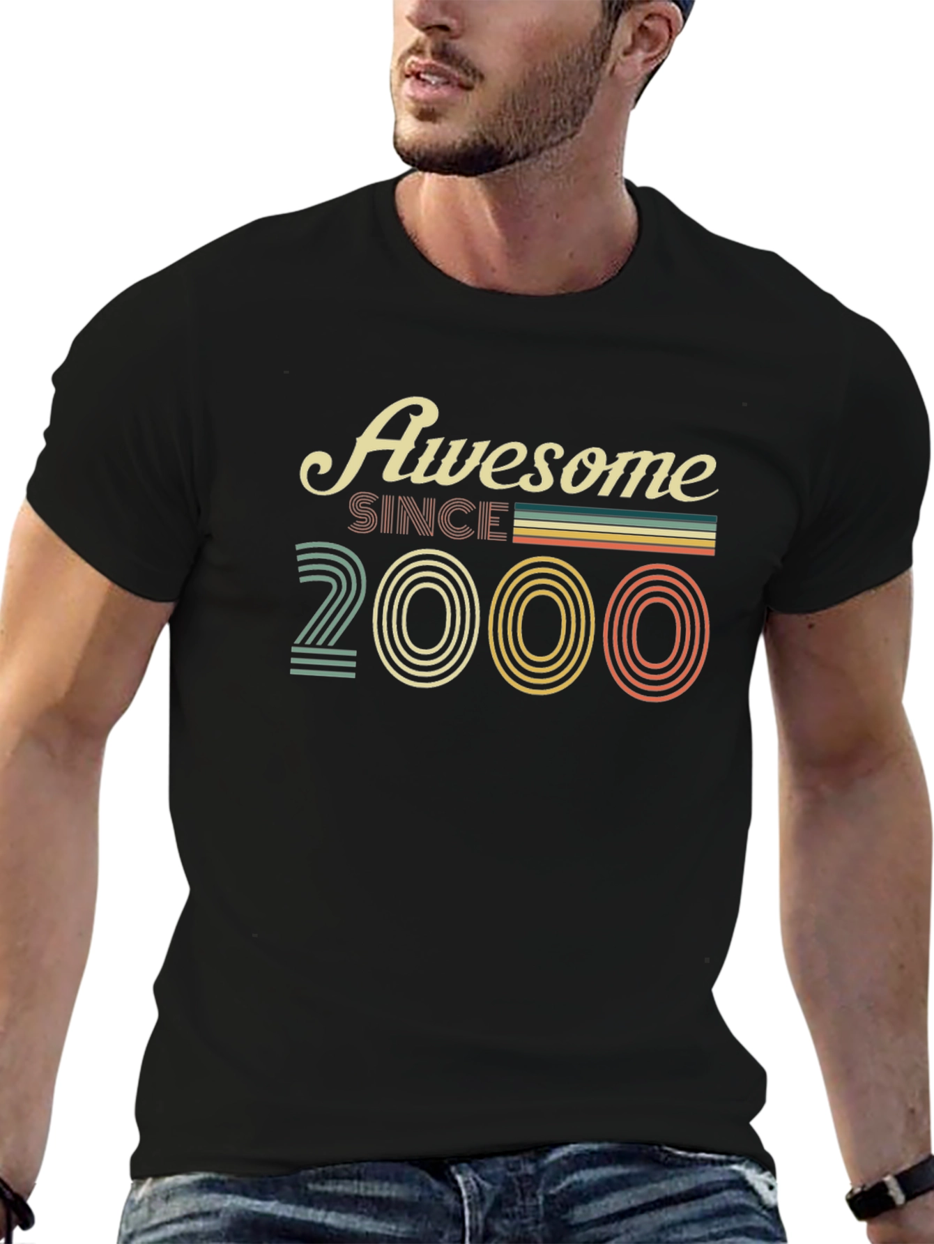 Awesome Since 2000 Graphic T-Shirt