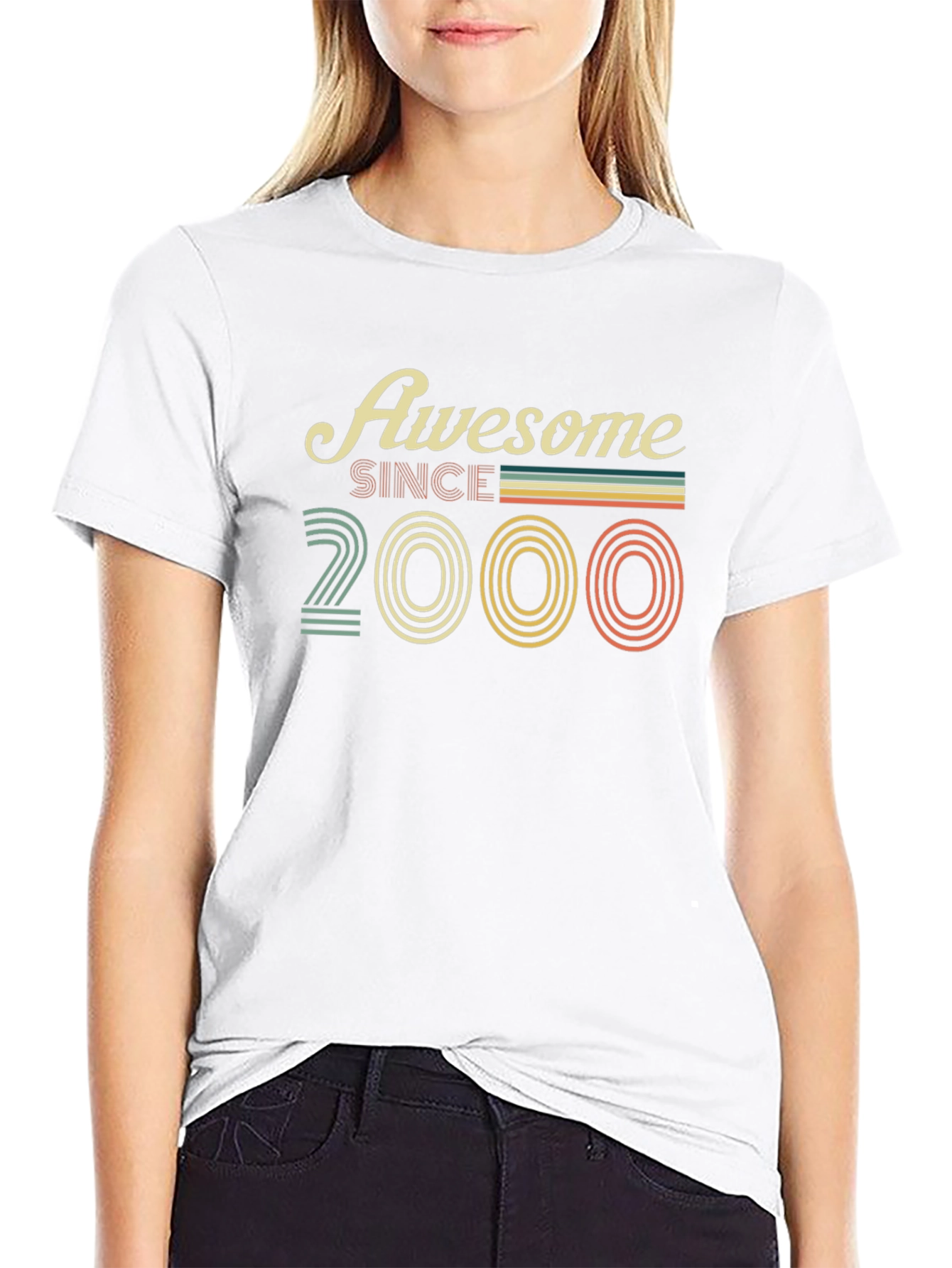 Awesome Since 2000 Graphic T-Shirt