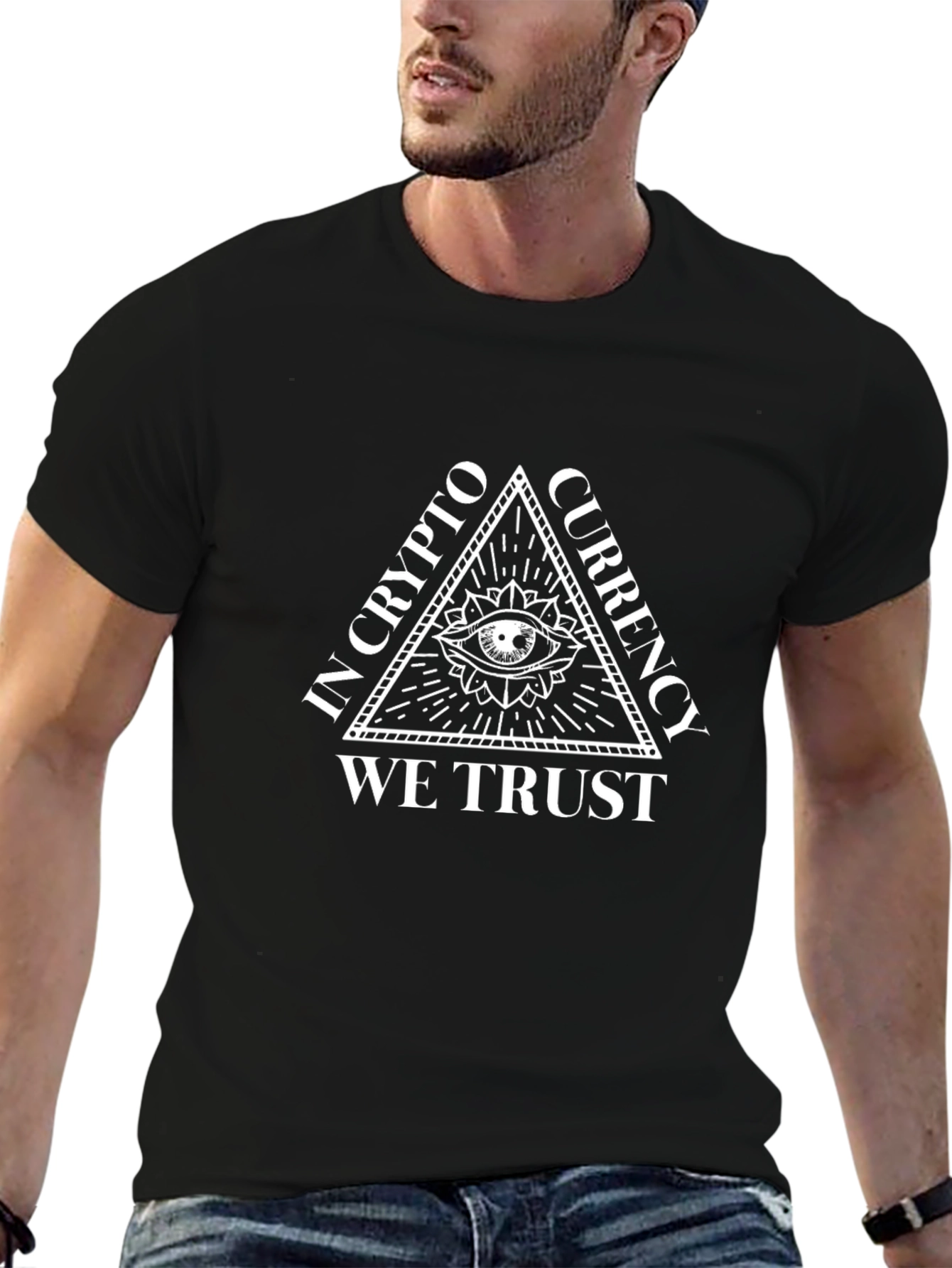 Crypto Currency T-Shirt: In Crypto We Trust Tee