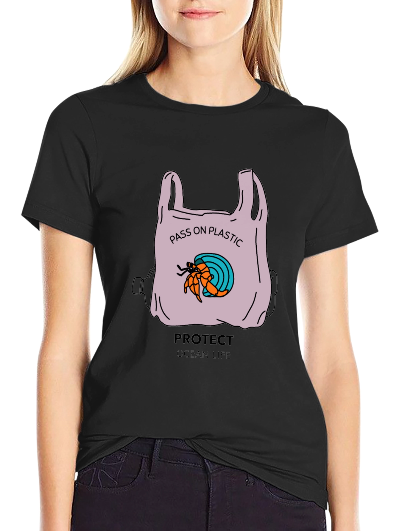Protect Ocean Life Graphic Tee