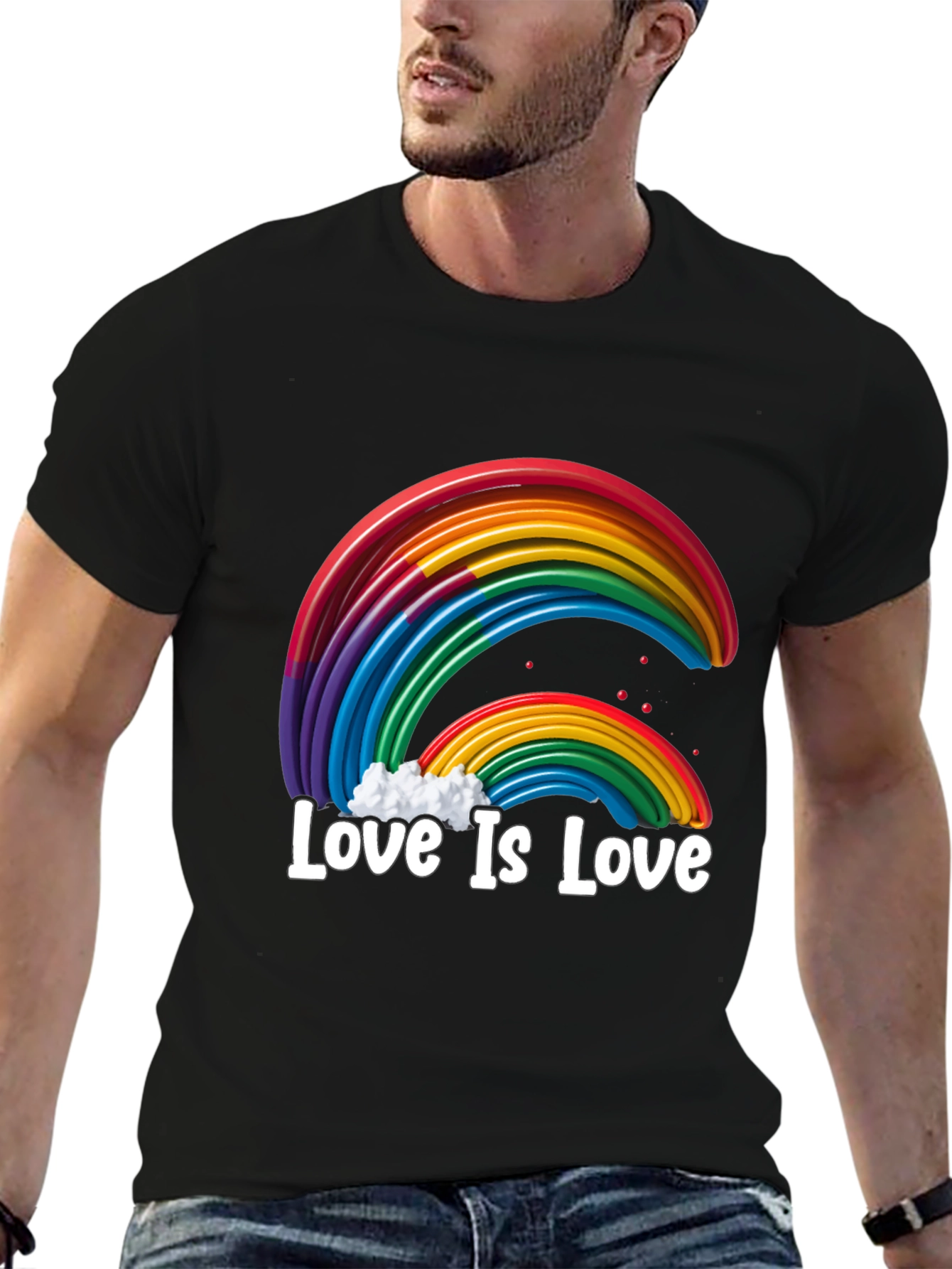 Love Is Love Rainbow Pride T-Shirt