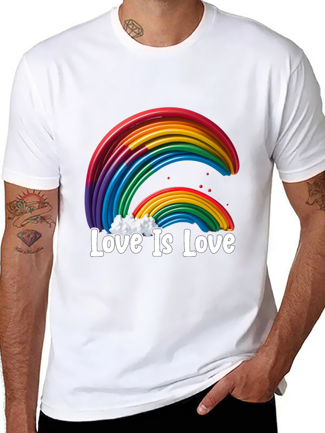 Love Is Love Rainbow Pride T-Shirt