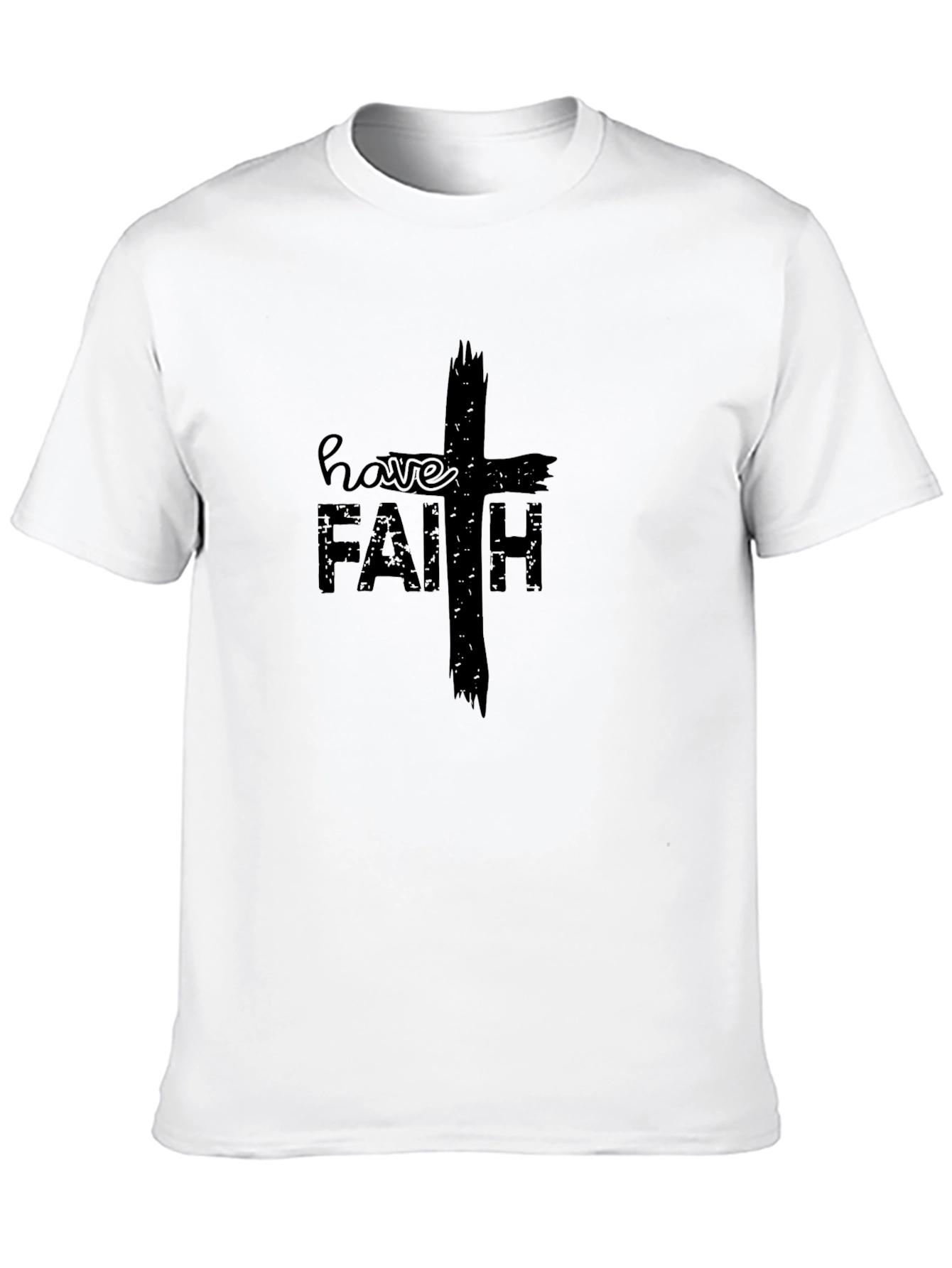 Faith Graphic Tee - Christian Black T-Shirt