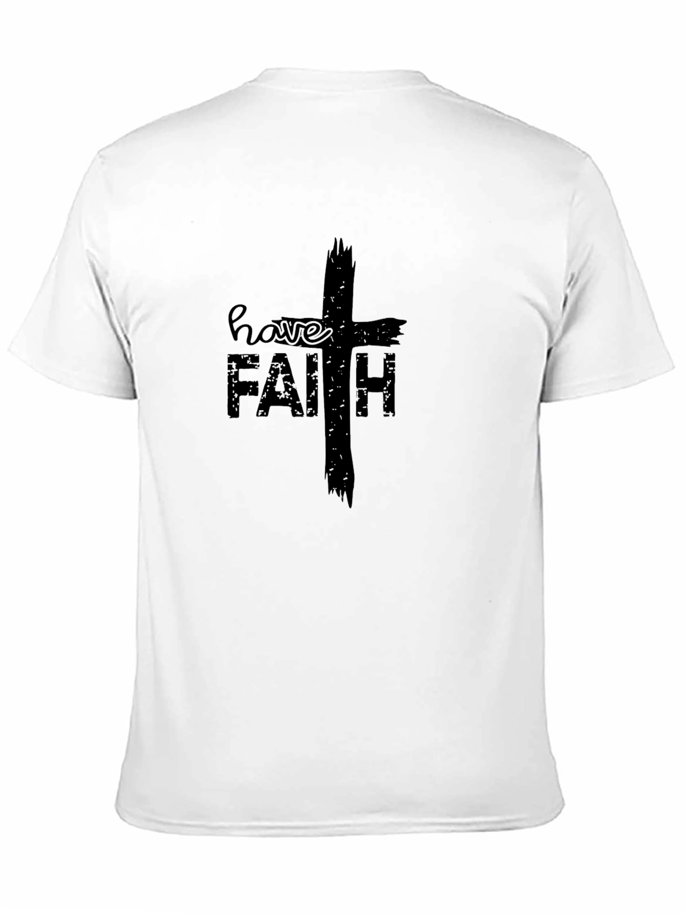 Faith Graphic Tee - Christian Black T-Shirt