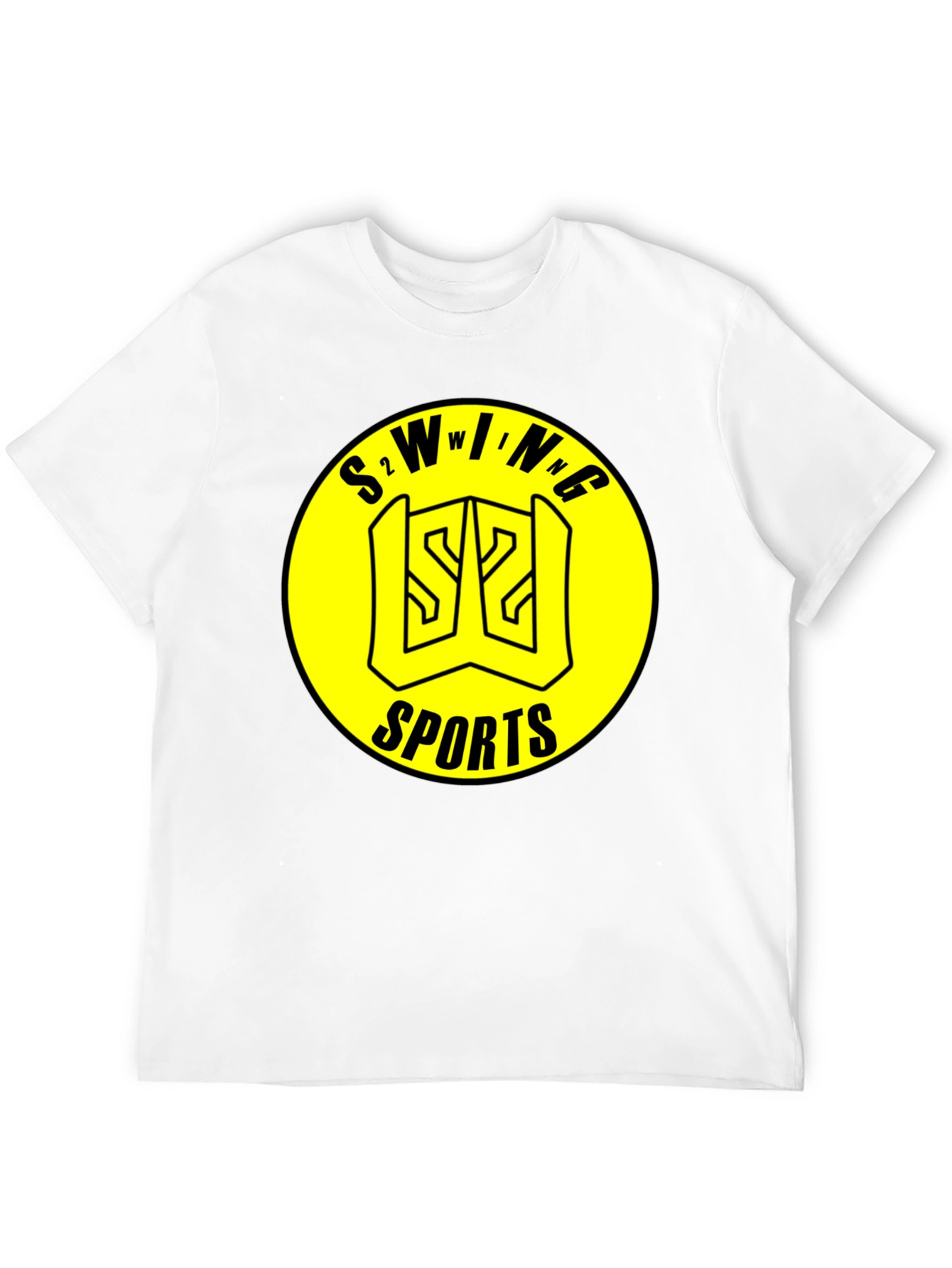 S2 Wing Sports Black T-Shirt