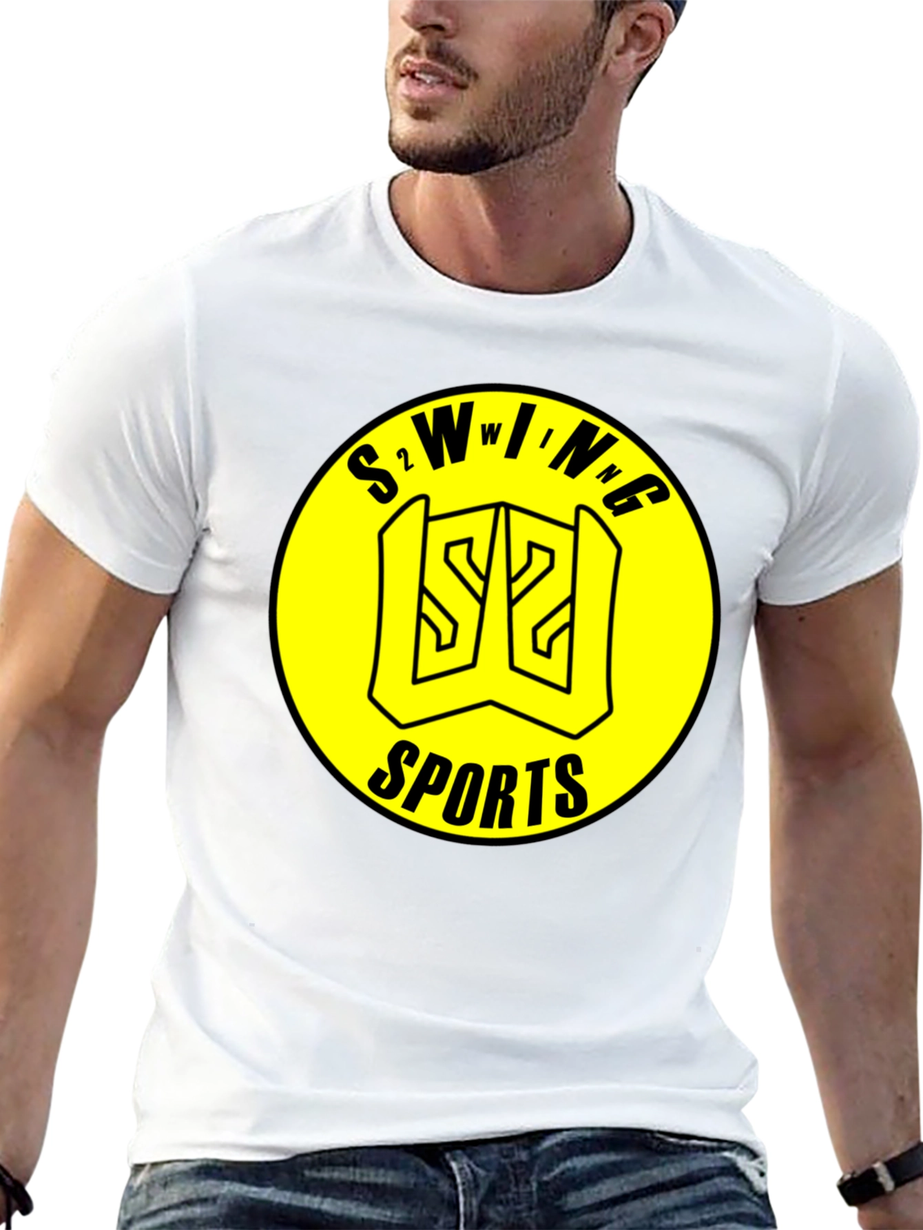 S2 Wing Sports Black T-Shirt