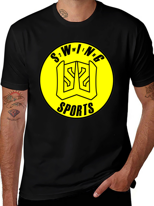 S2 Wing Sports Black T-Shirt