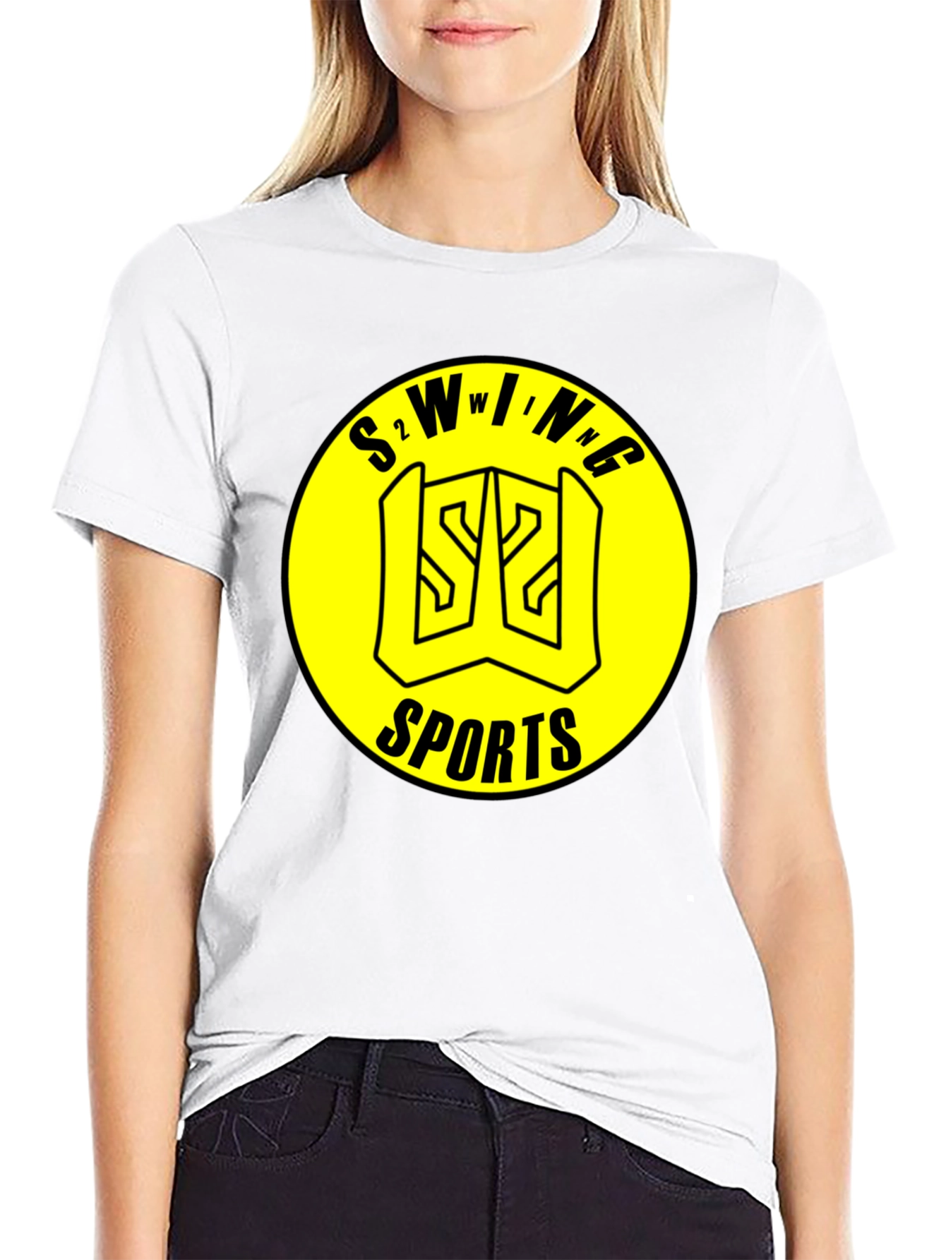 S2 Wing Sports Black T-Shirt