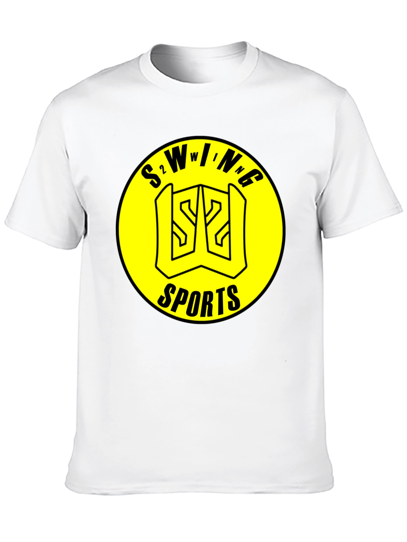 S2 Wing Sports Black T-Shirt