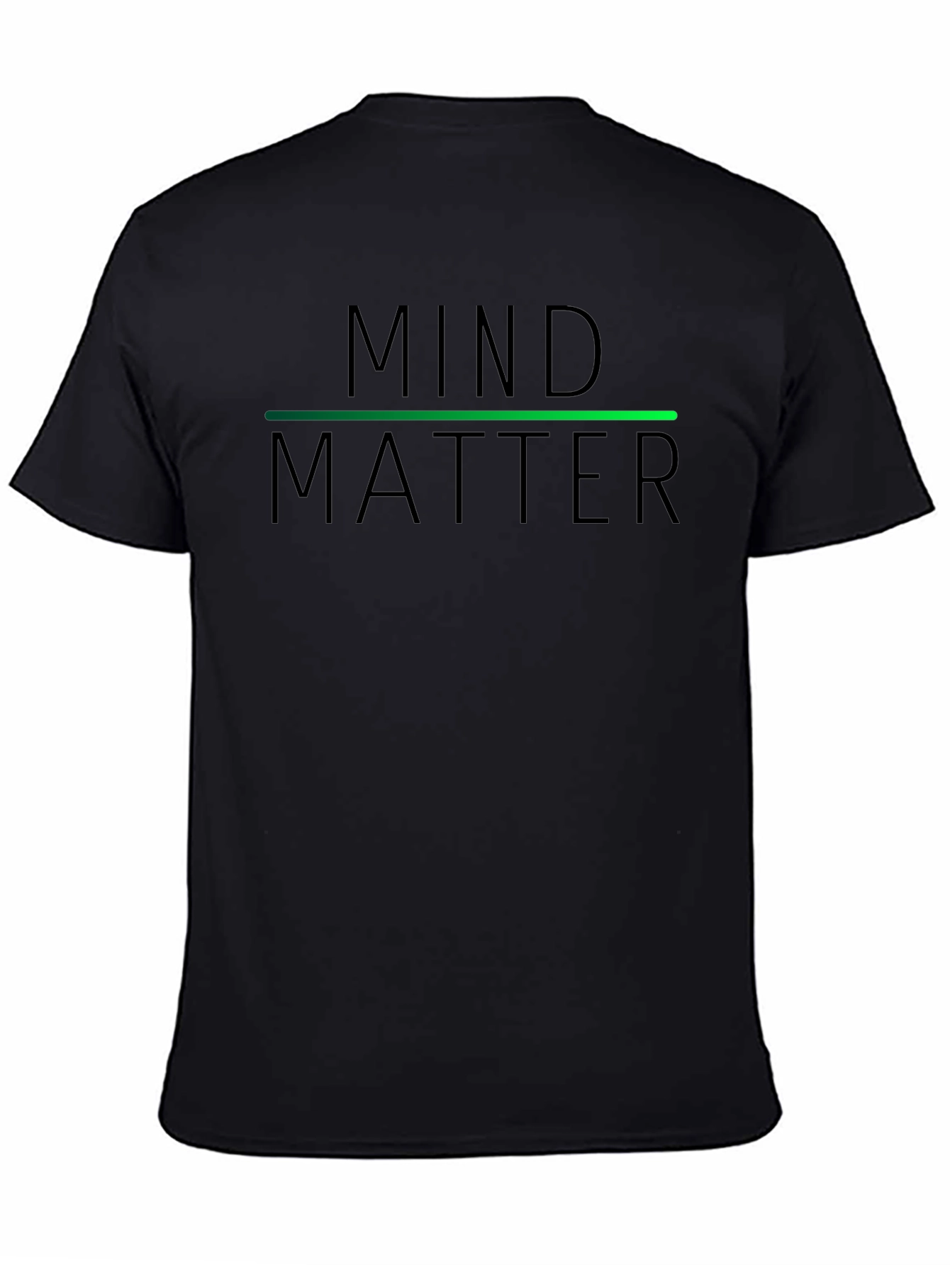Mind Over Matter Graphic Tee - Black