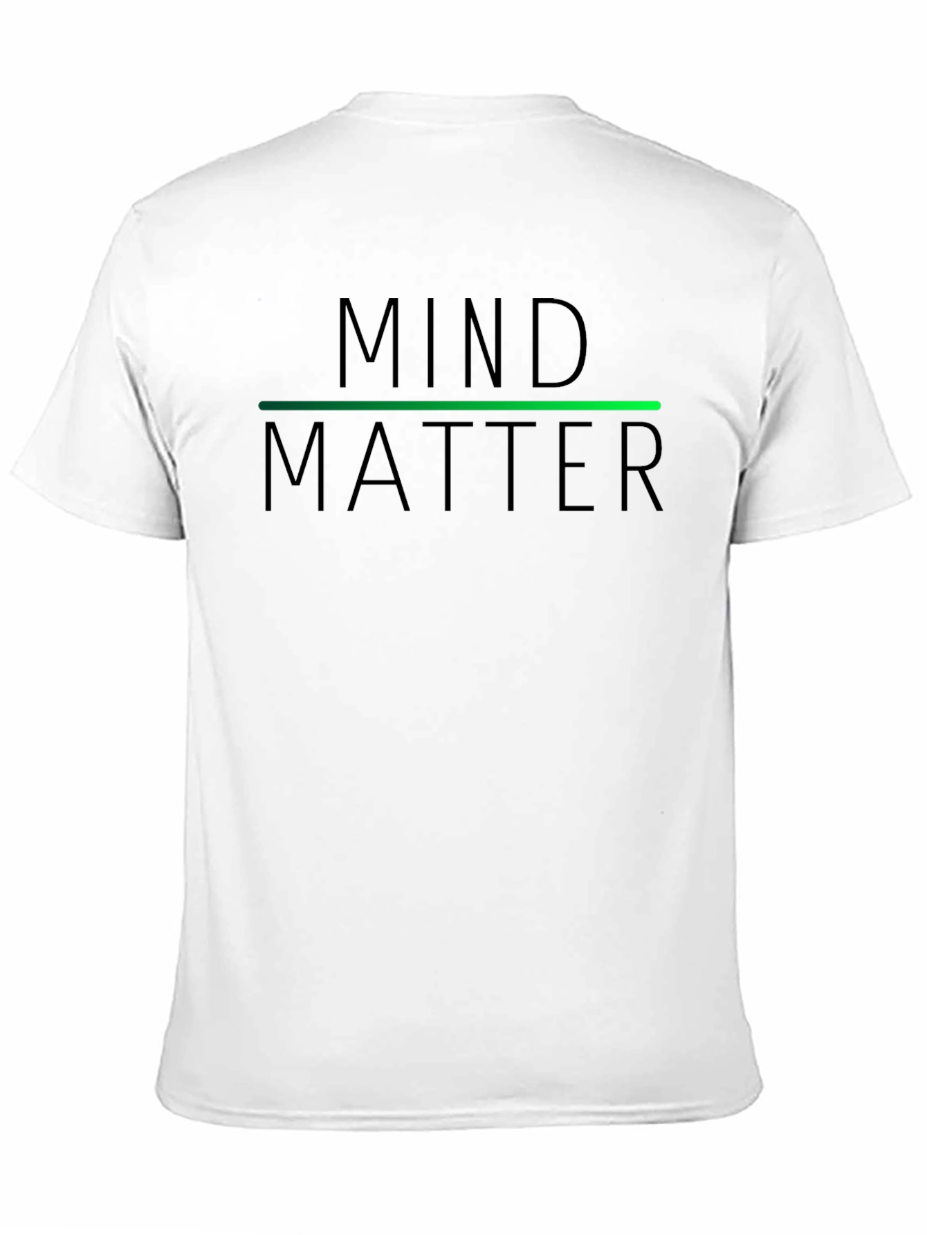 Mind Over Matter Graphic Tee - Black