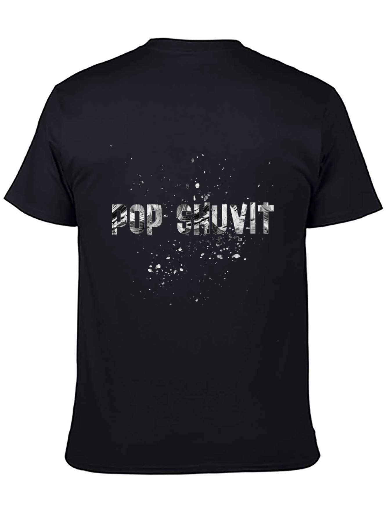 Pop Shuvit Graphic T-Shirt - Black