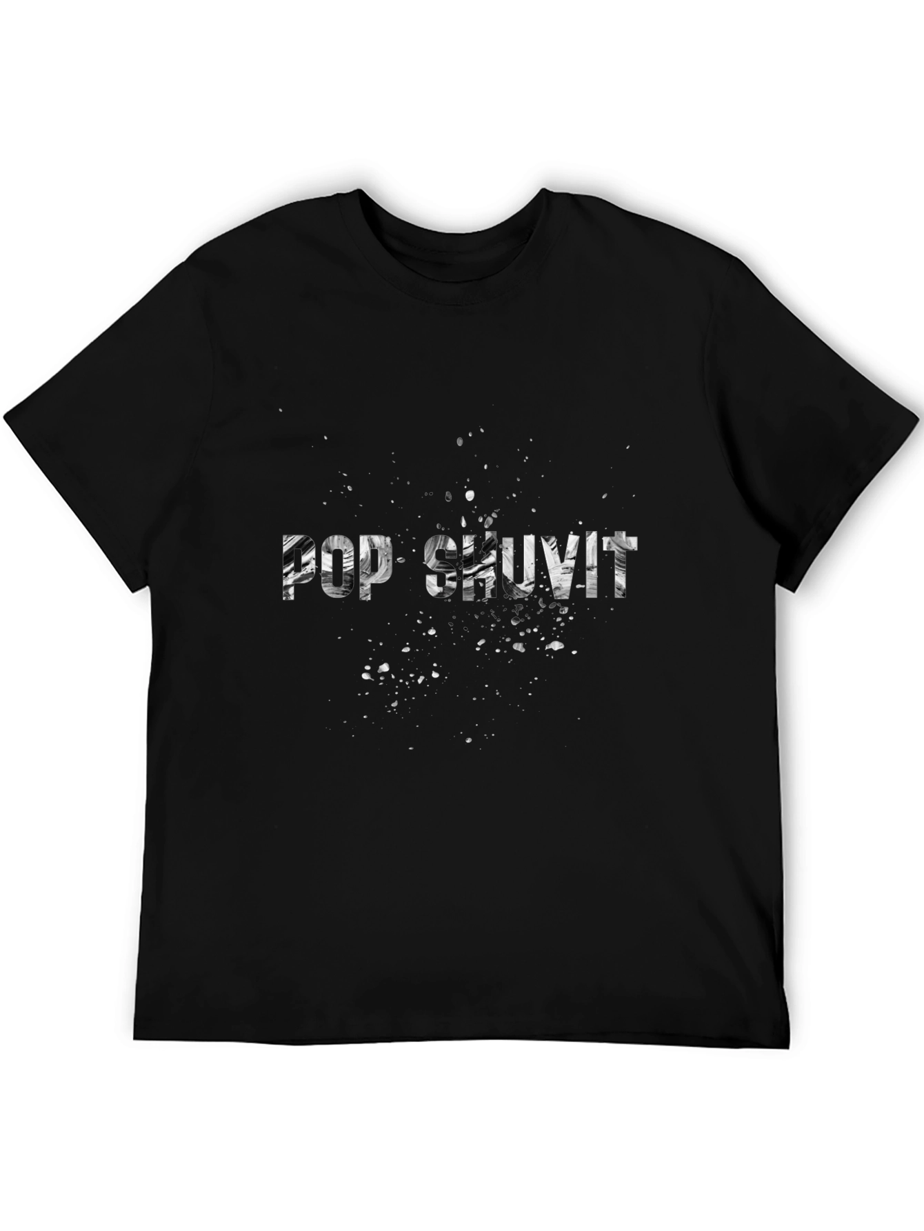 Pop Shuvit Graphic T-Shirt - Black