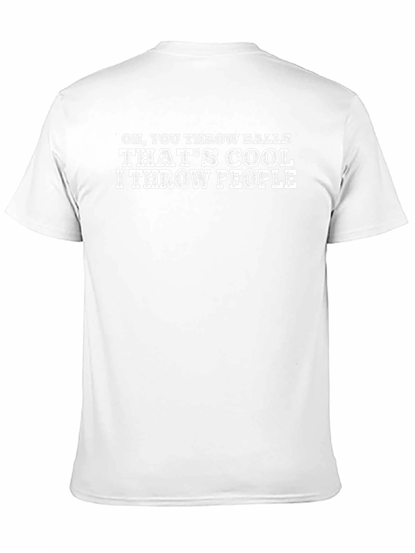 Oh You Throw Balls T-Shirt | Funny Athlete Tee